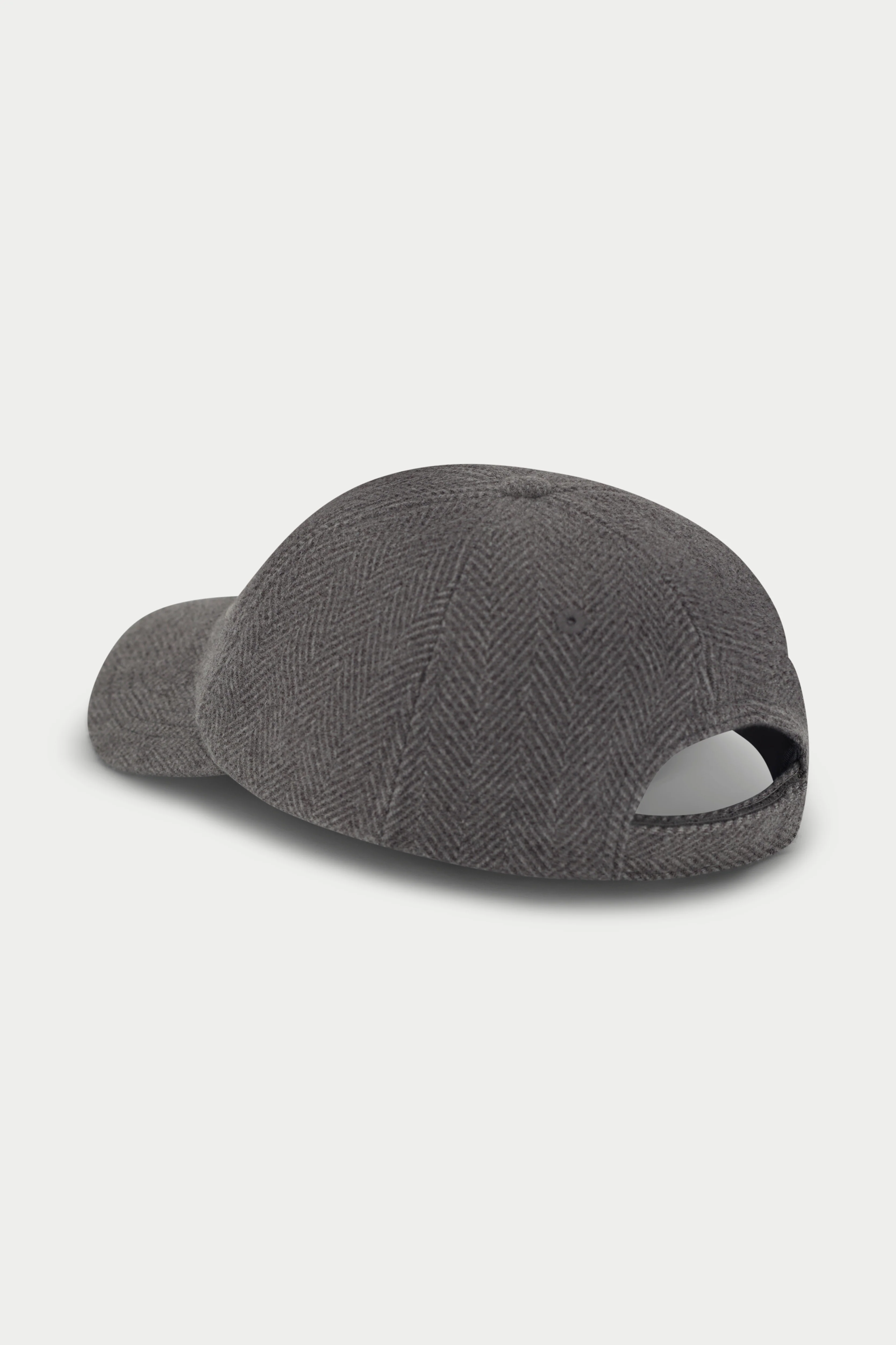 HERRINGBONE CAP - GREY