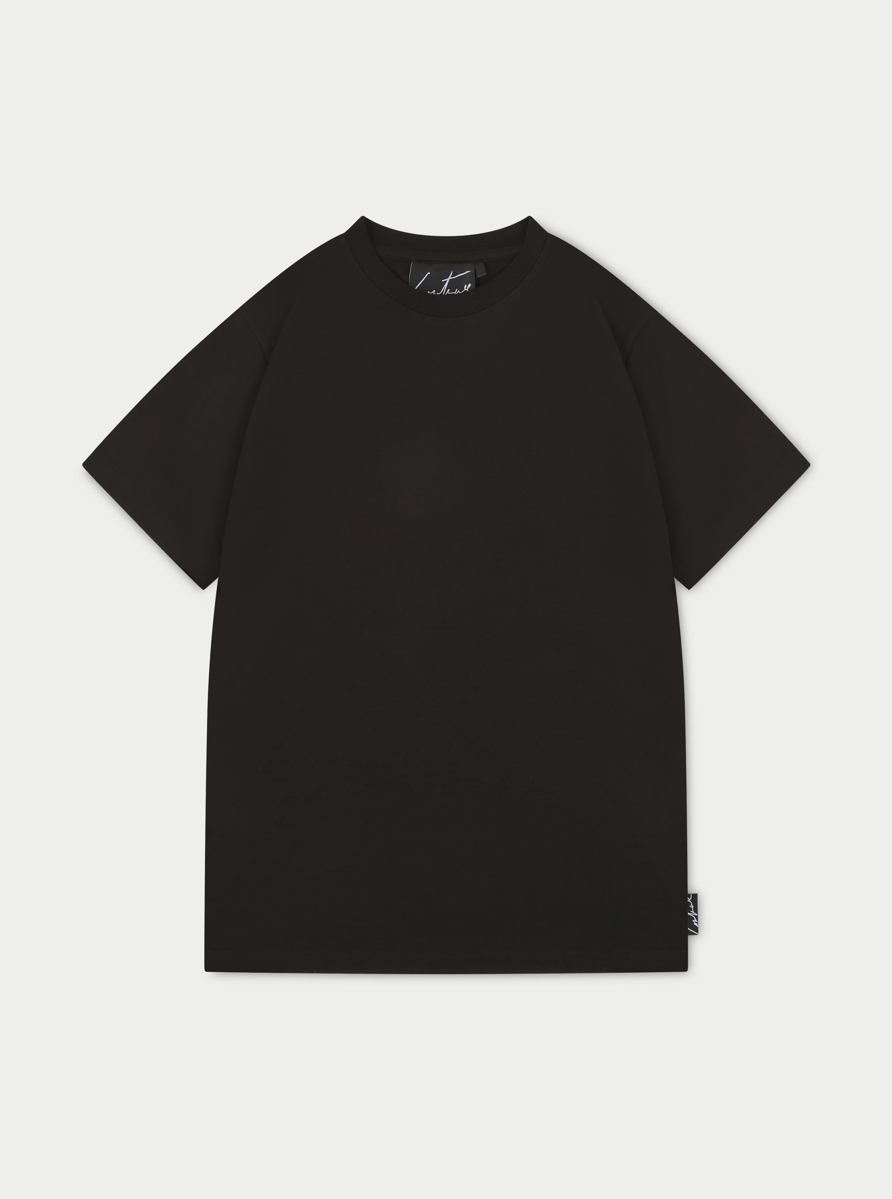 UNBRANDED SLIM T-SHIRT - BLACK