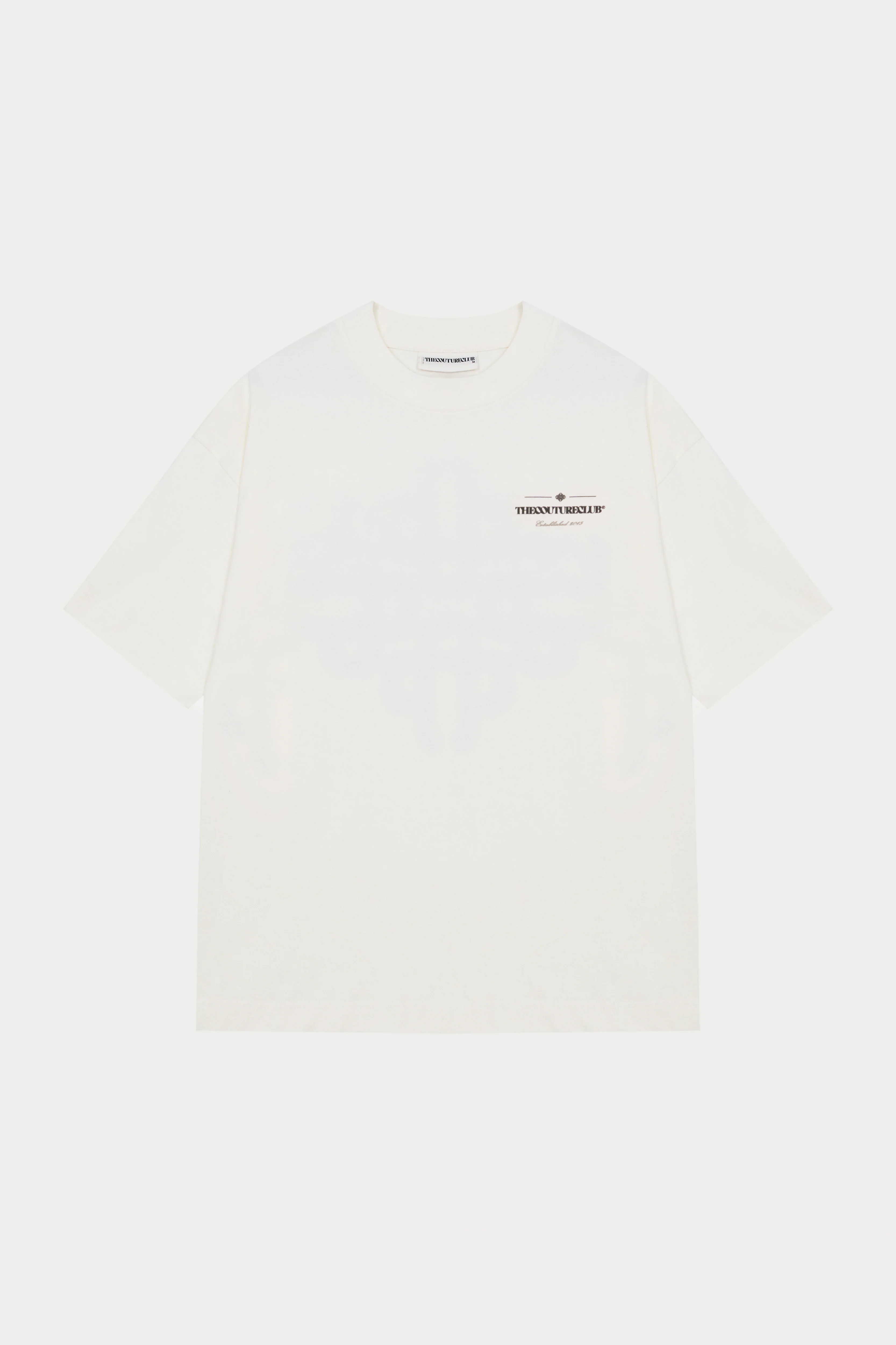 COPYRIGHT MULTI GRAPHIC T-SHIRT - OFF WHITE
