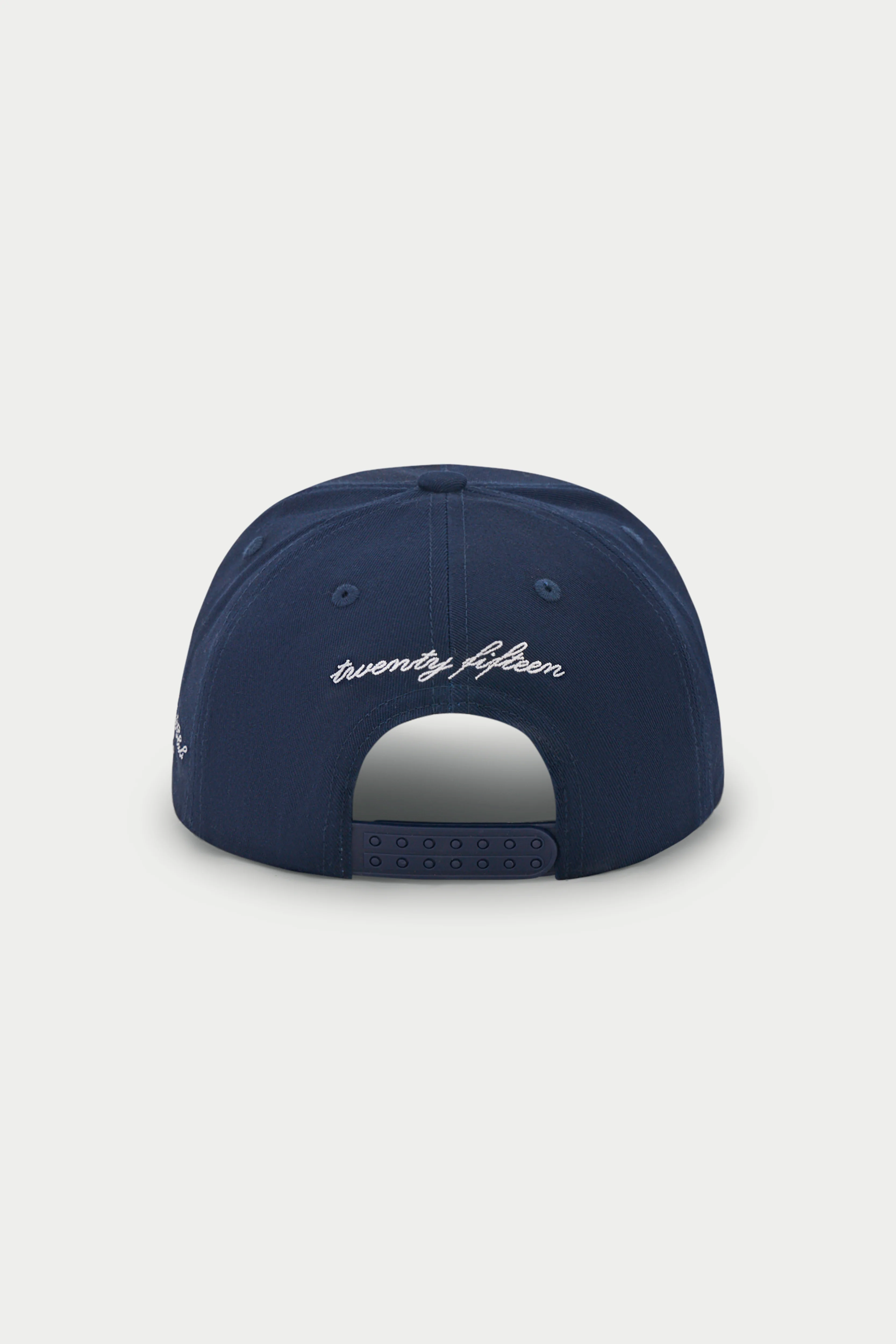 MONOGRAM EMBLEM CAP - NAVY