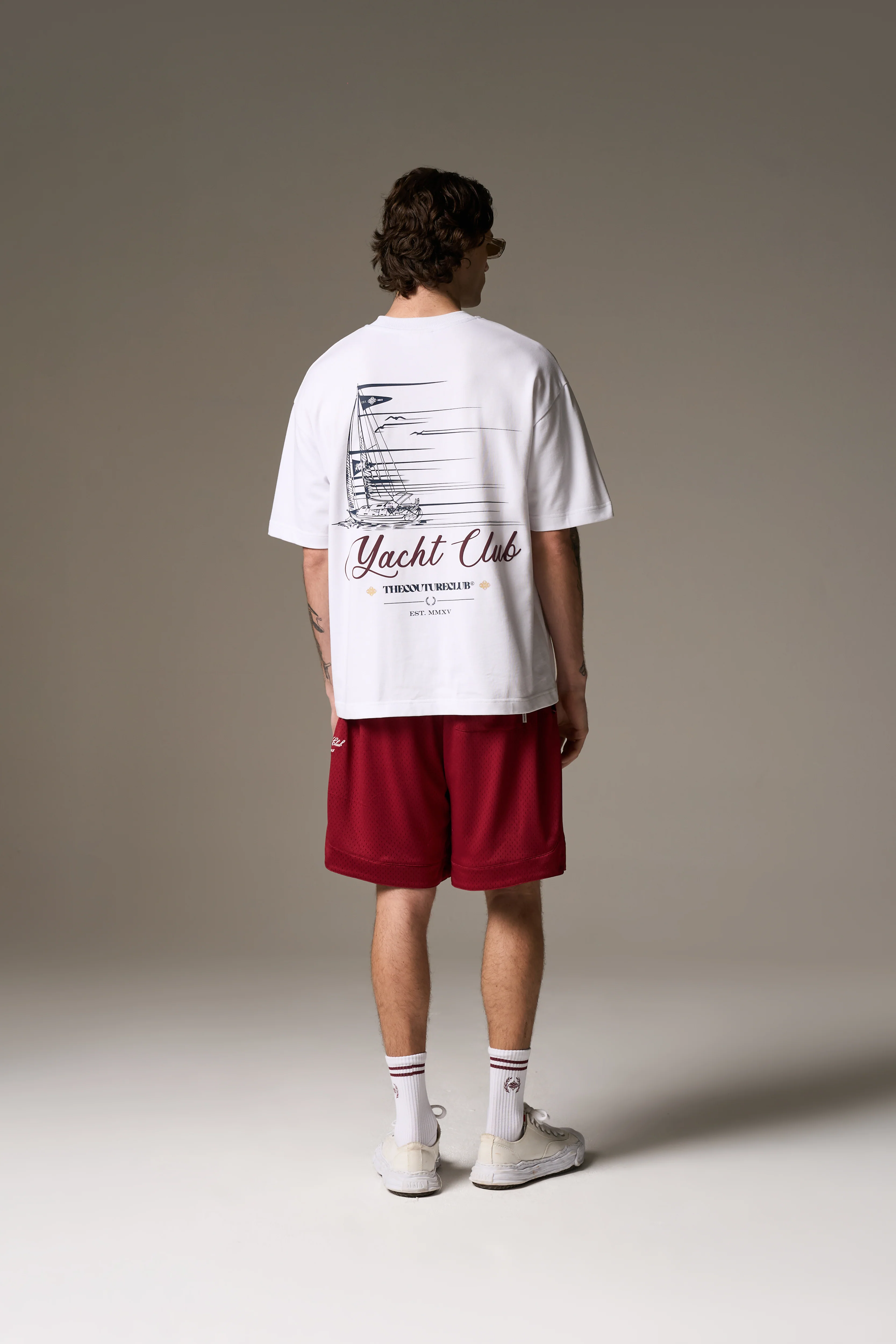 AIRTEX SHORTS - BURGUNDY