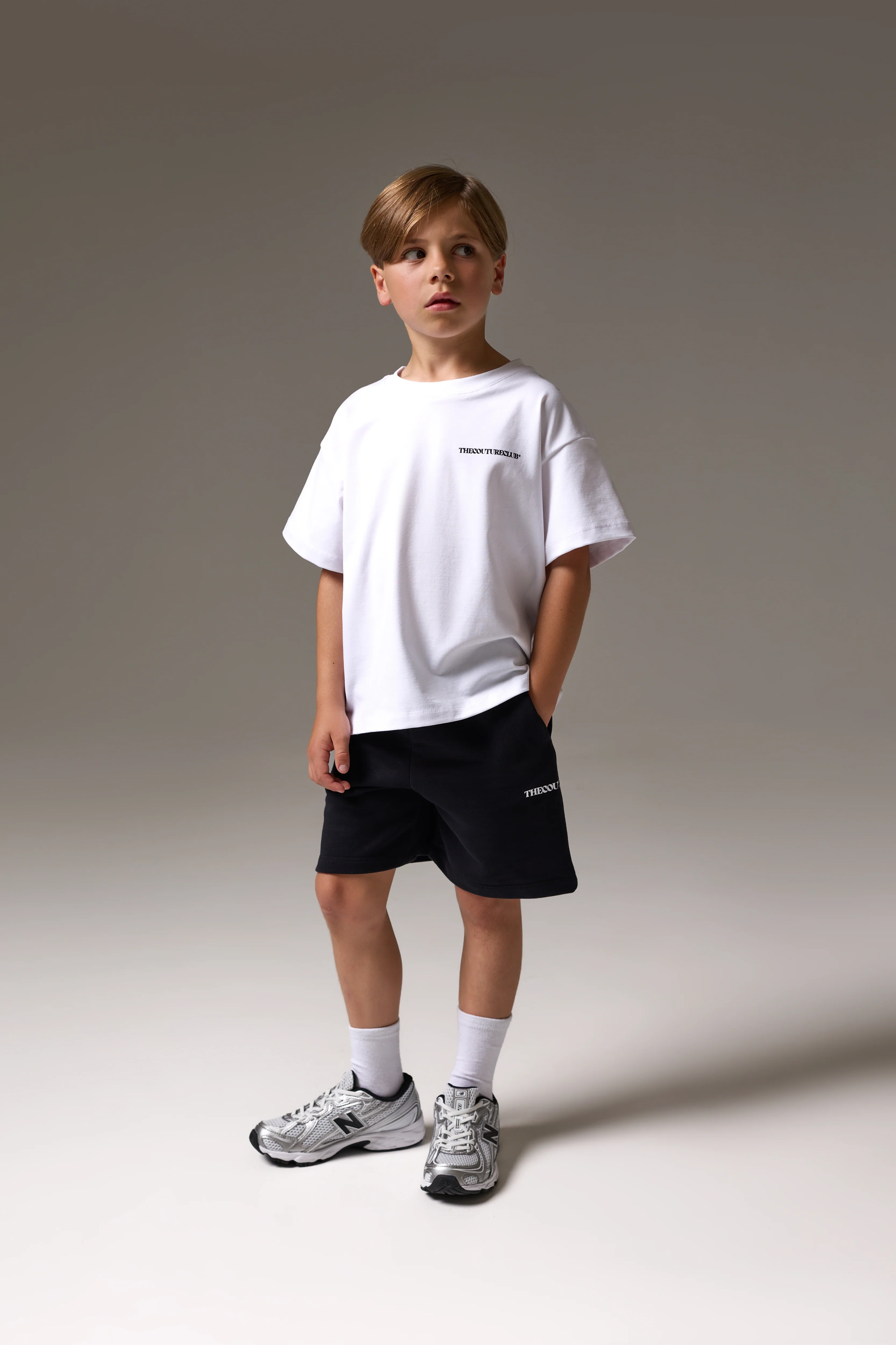JUNIOR COPYRIGHT SHORTS - BLACK