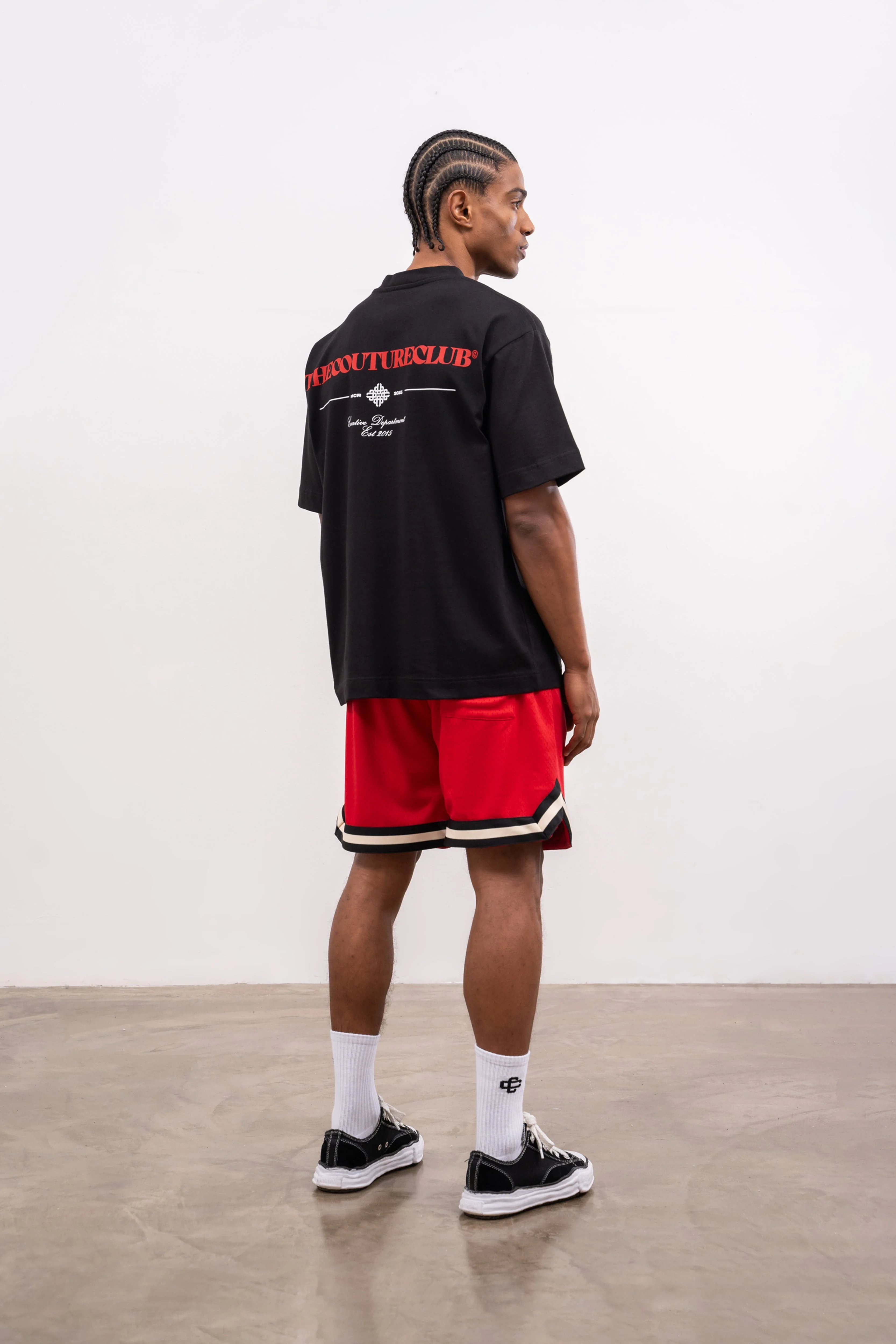 VARSITY MESH SHORT - RED