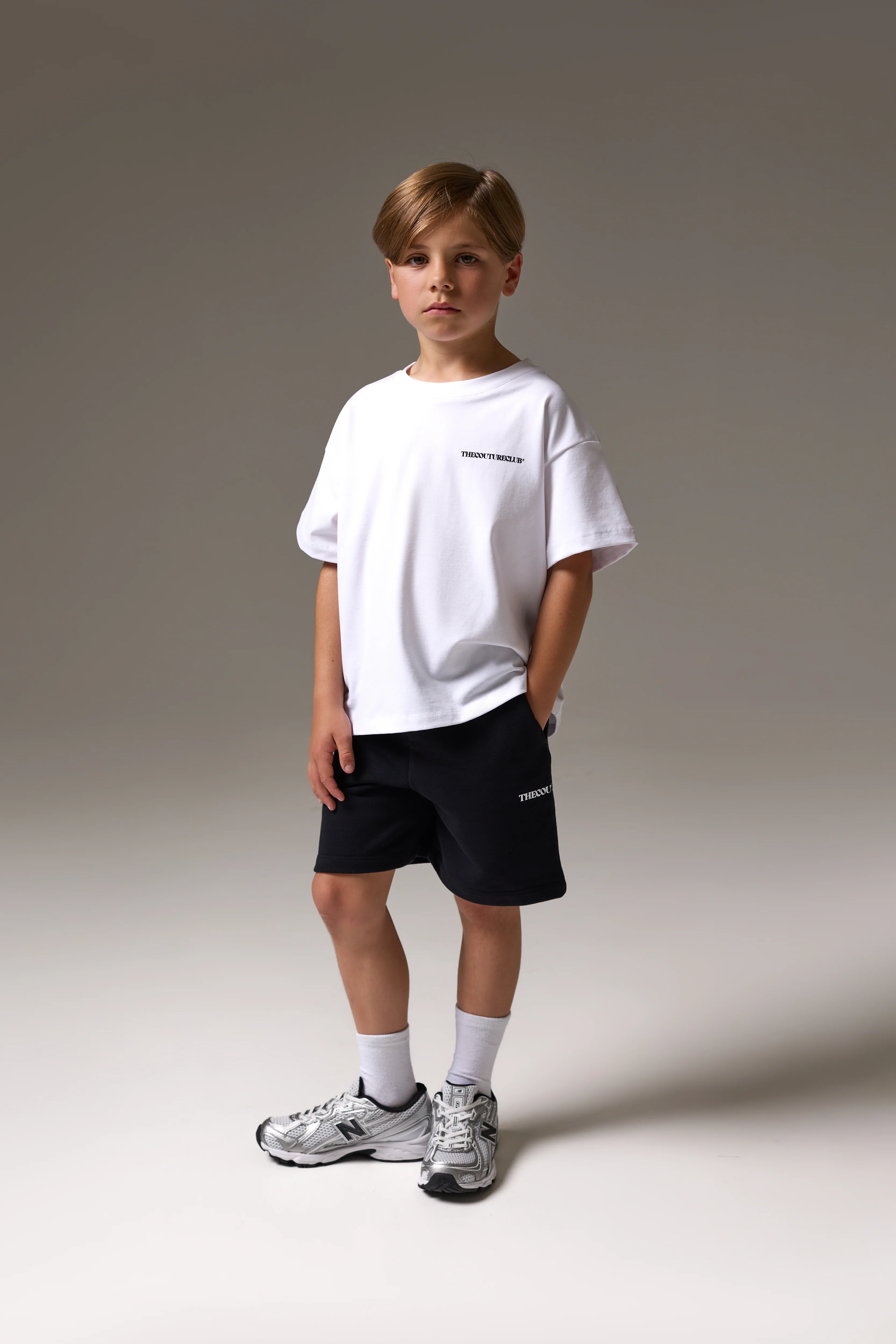 JUNIOR COPYRIGHT SHORTS - BLACK