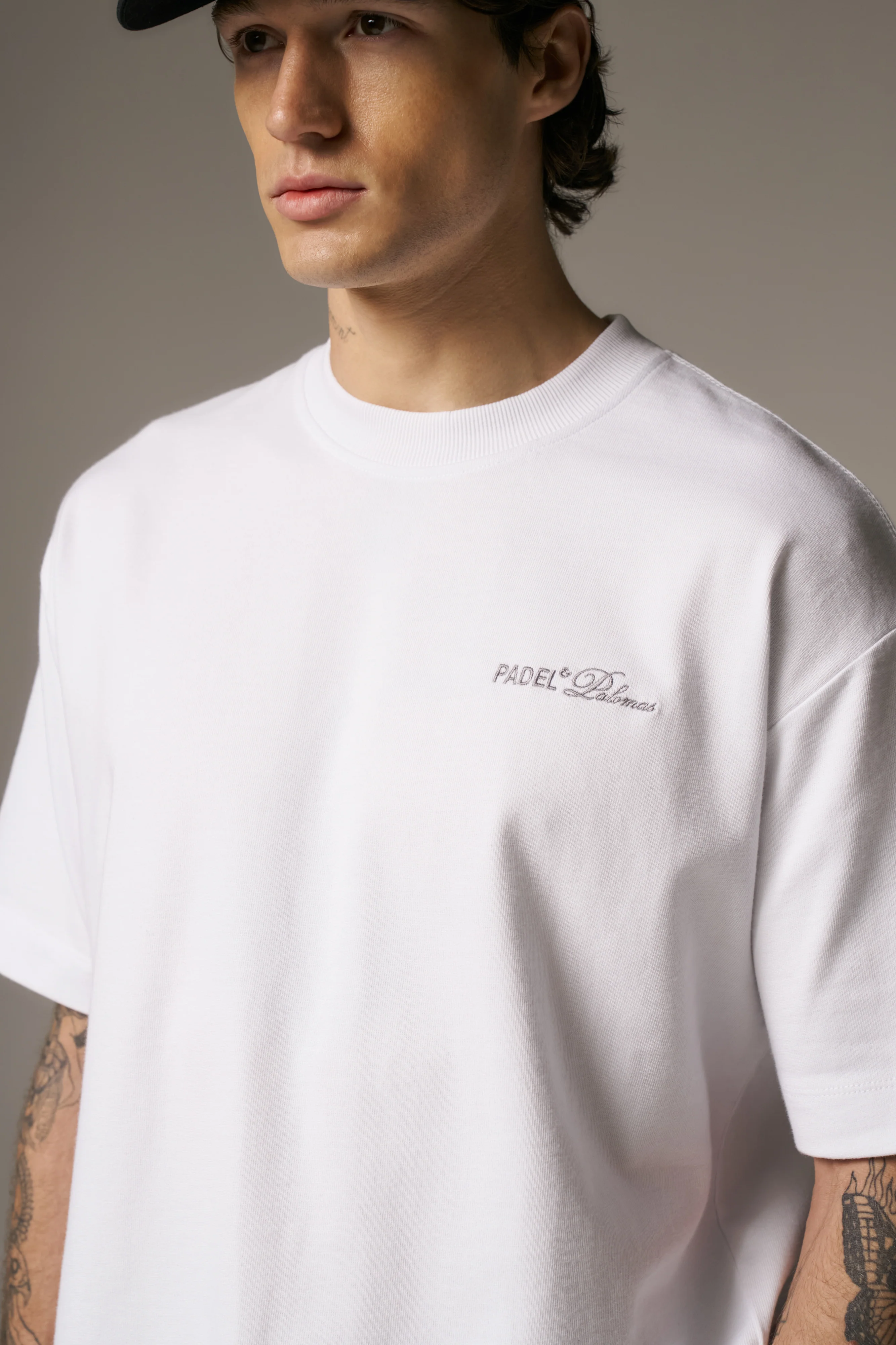 PADEL & PALOMAS T-SHIRT - WHITE