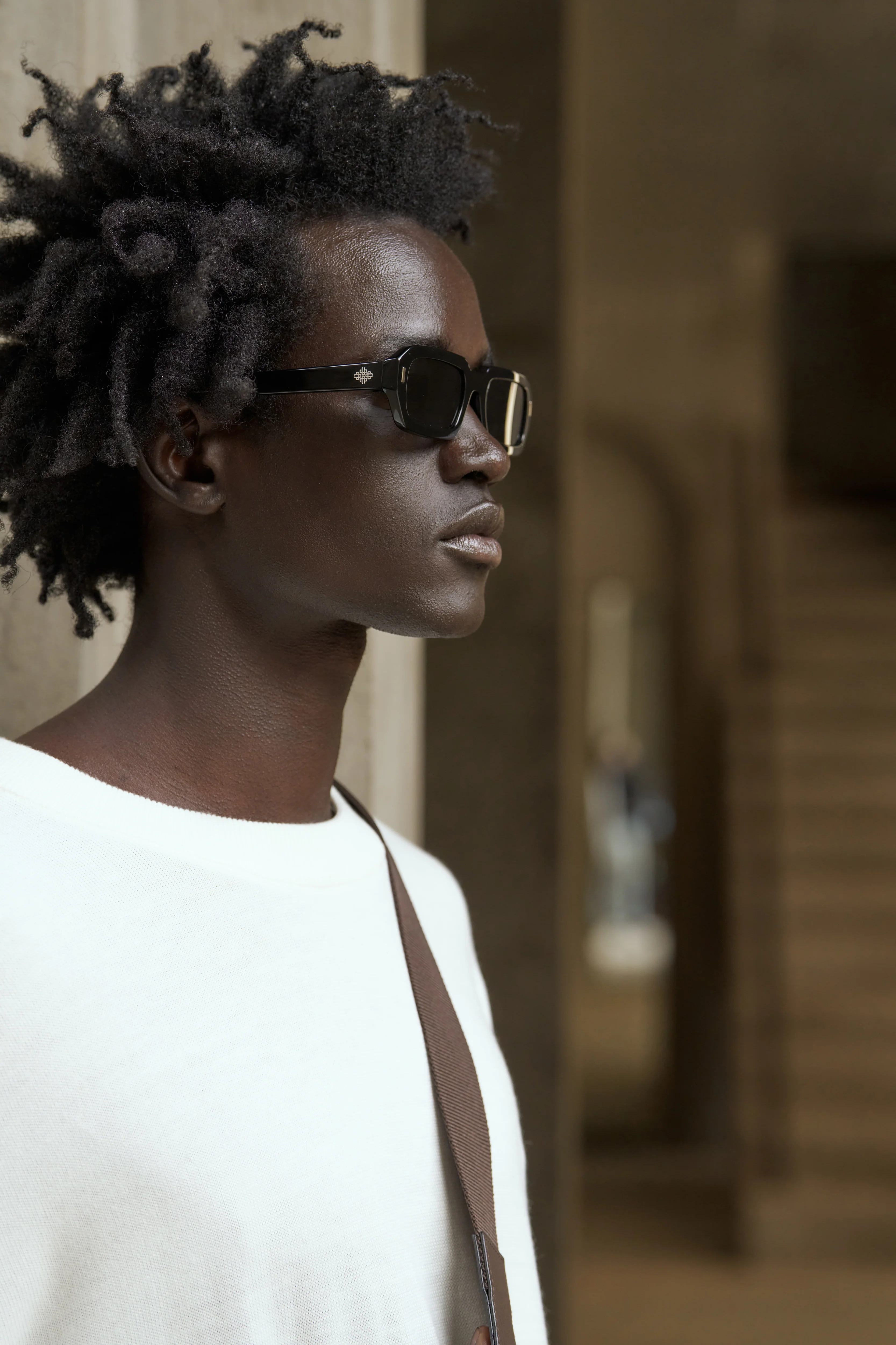 EMBLEM SUNGLASSES - BLACK