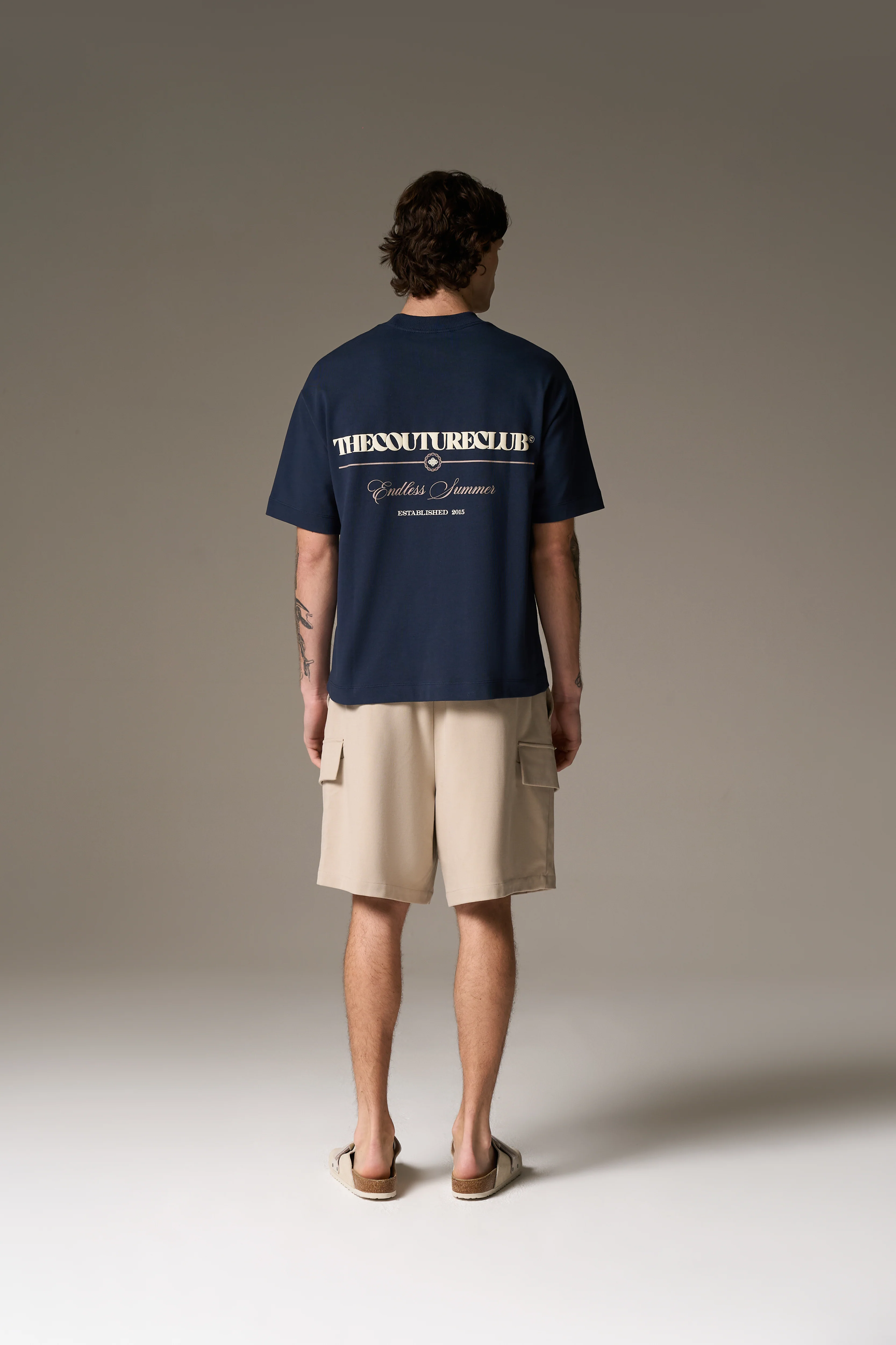 ENDLESS SUMMER GRAPHIC T-SHIRT - NAVY