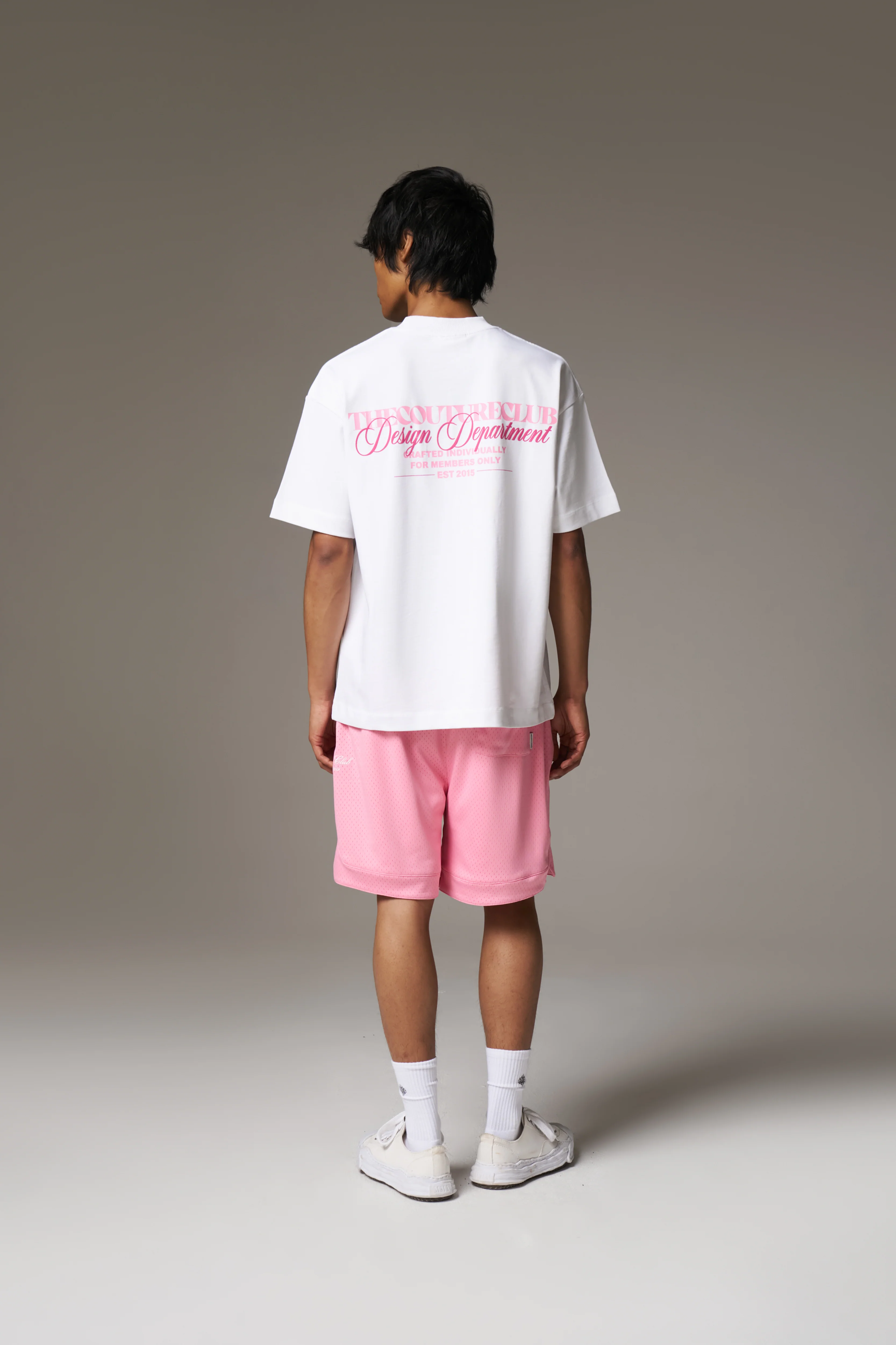 DESIGN DEPARTMENT GRAPHIC T-SHIRT - PINK