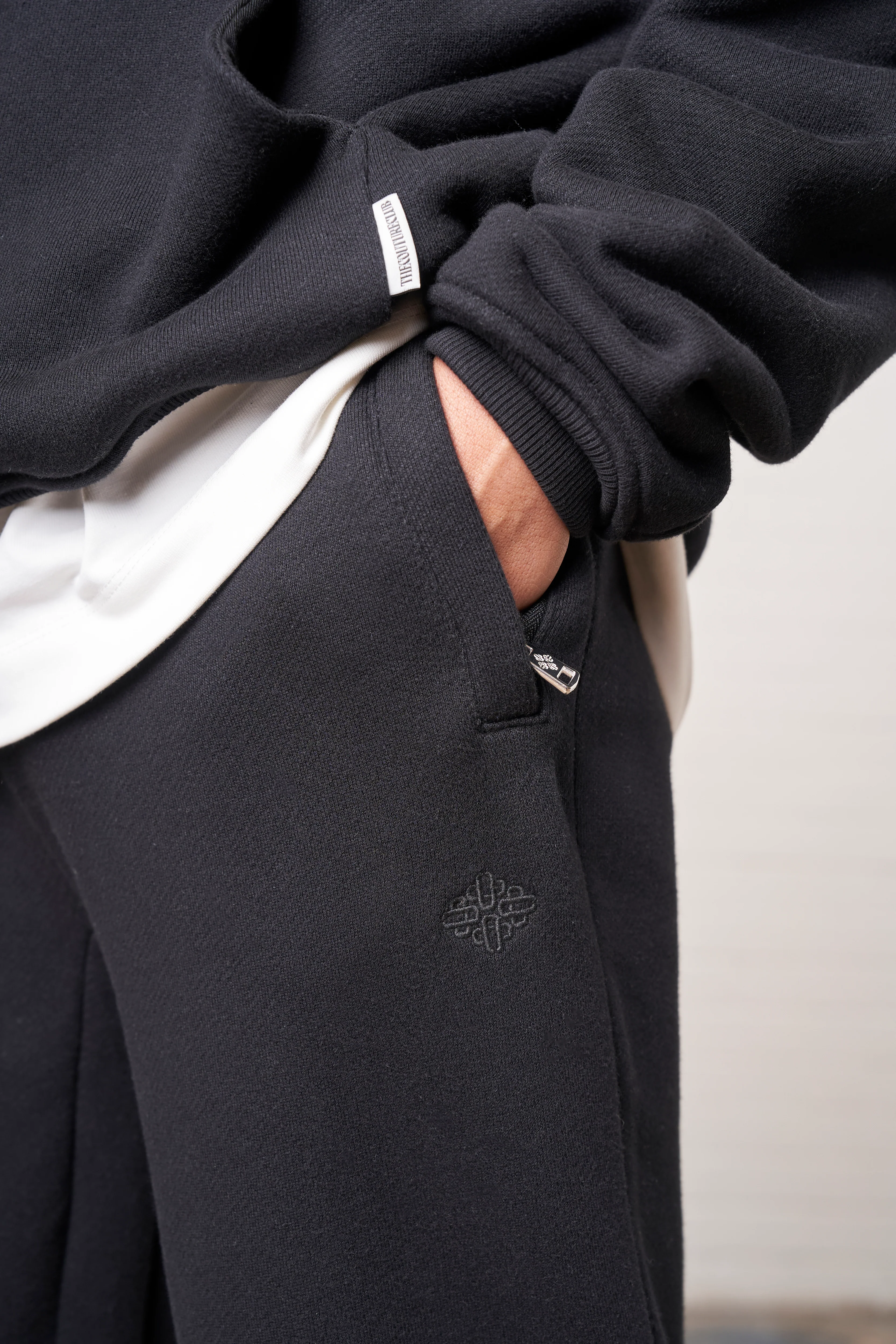 LAUNDERED CLASSICS JOGGERS - WASHED BLACK