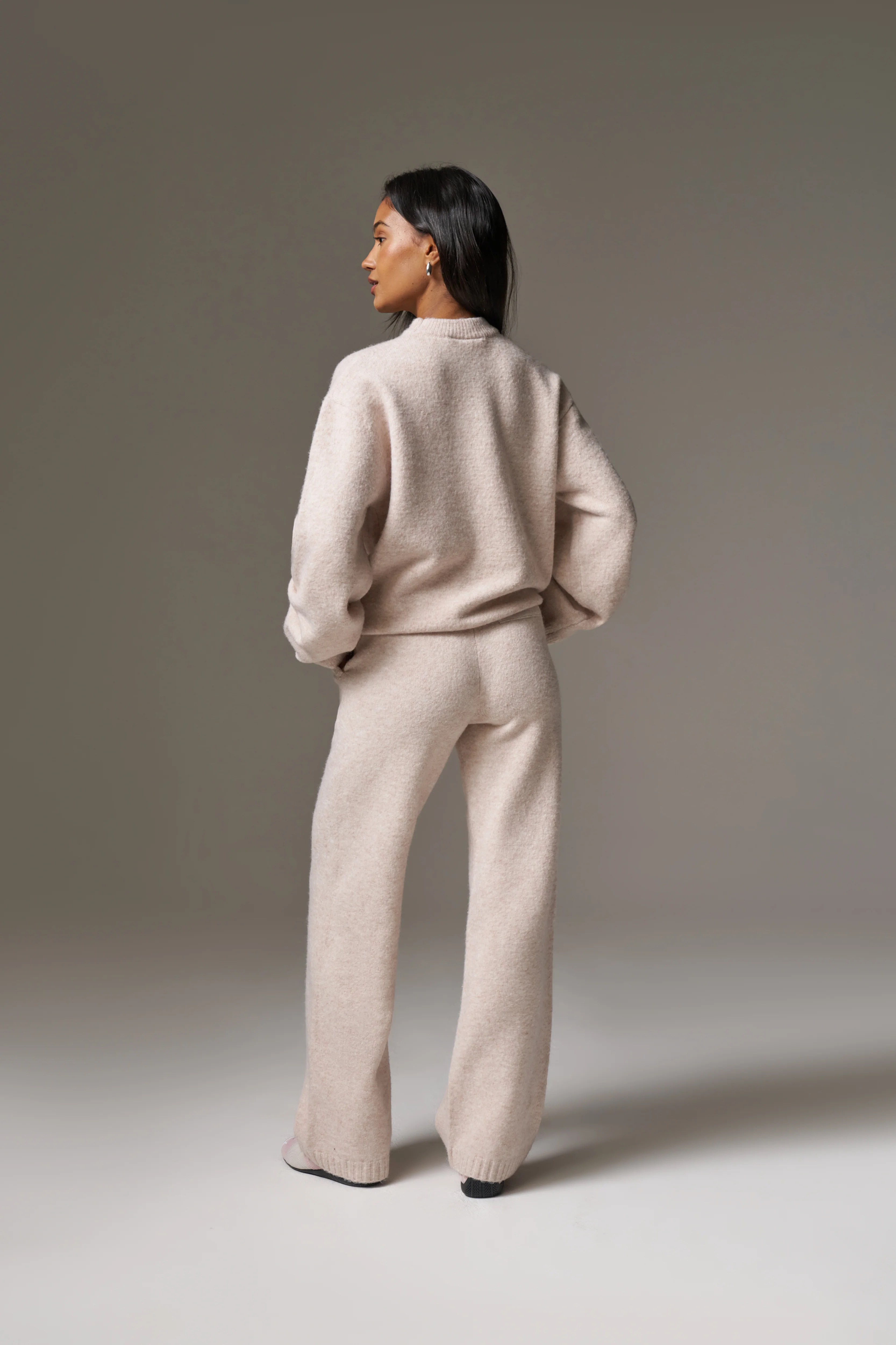 CTRE KNITTED SWEATSHIRT - PINK