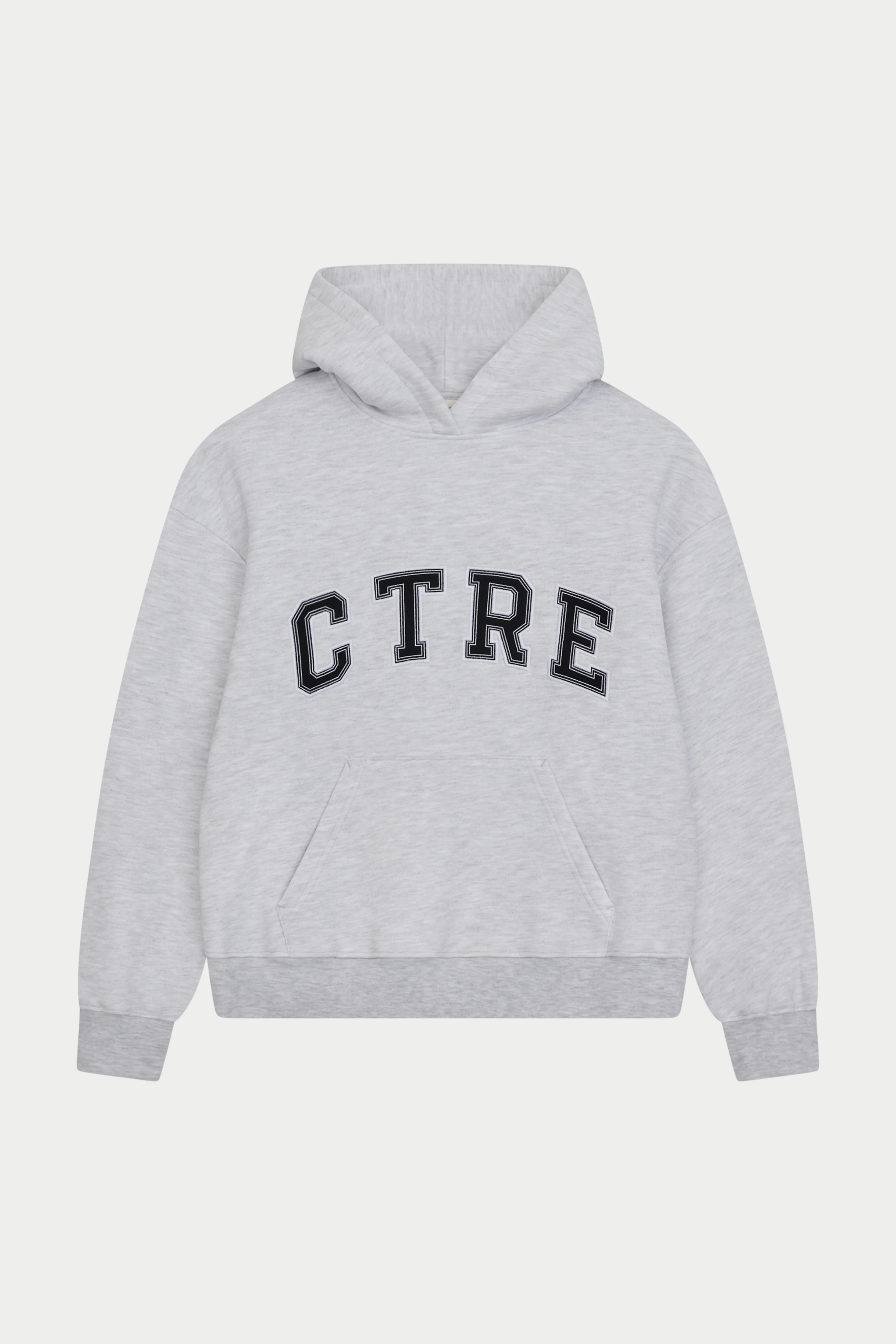 CTRE RELAXED HOODIE - GREY MARL