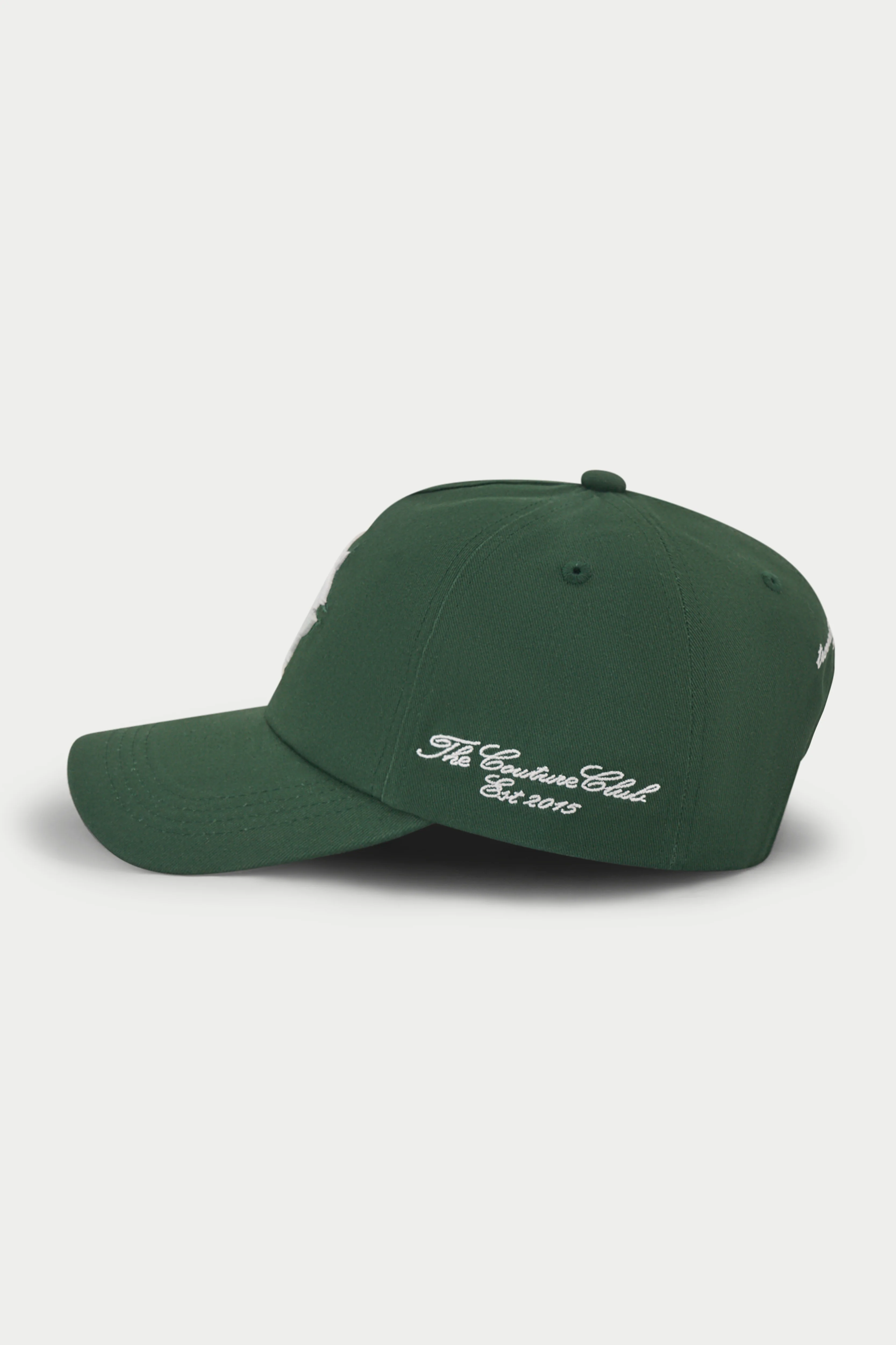 MONOGRAM EMBLEM CAP - GREEN