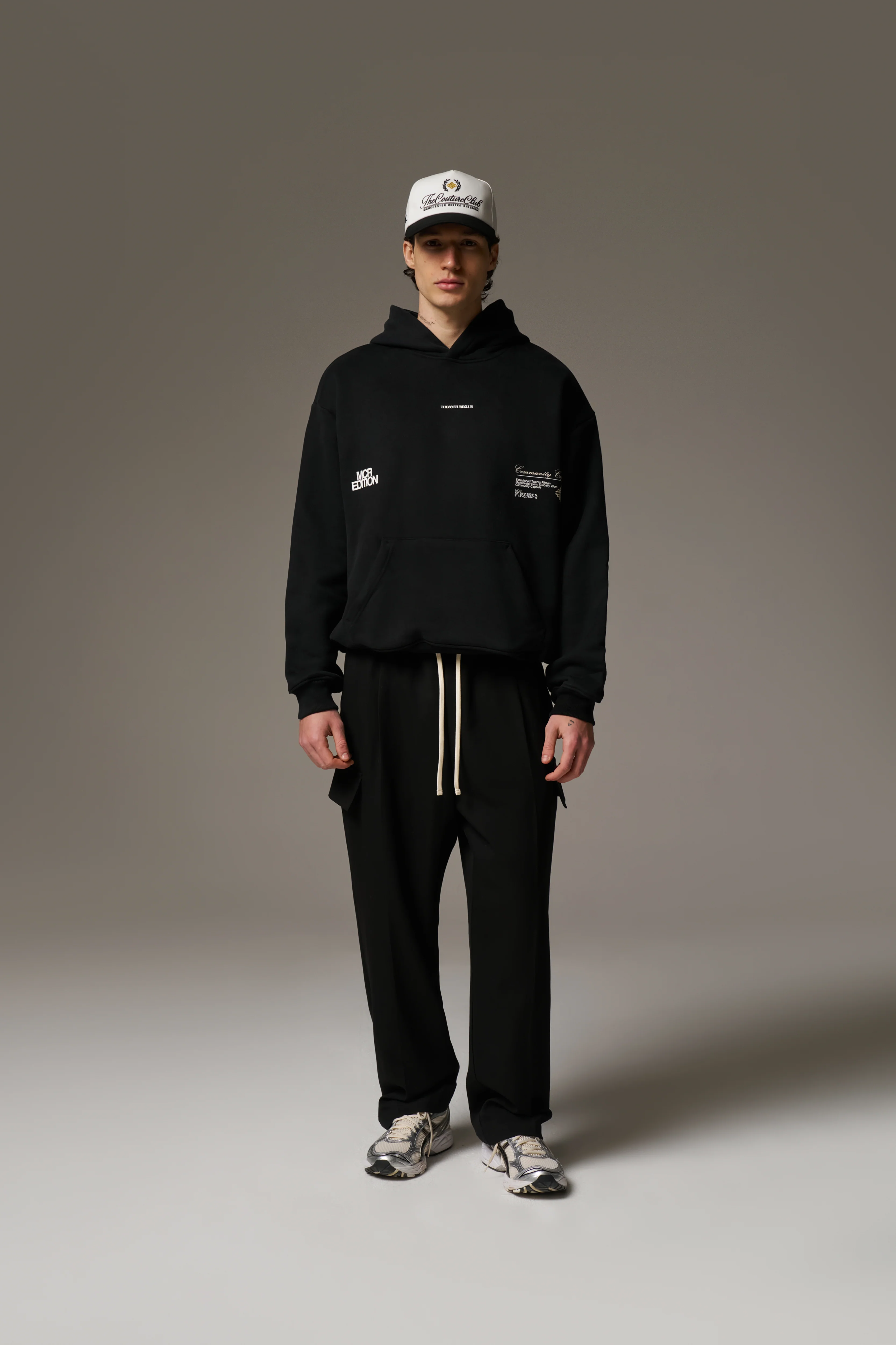 COMMUNITY CAPSULE HOODIE - BLACK