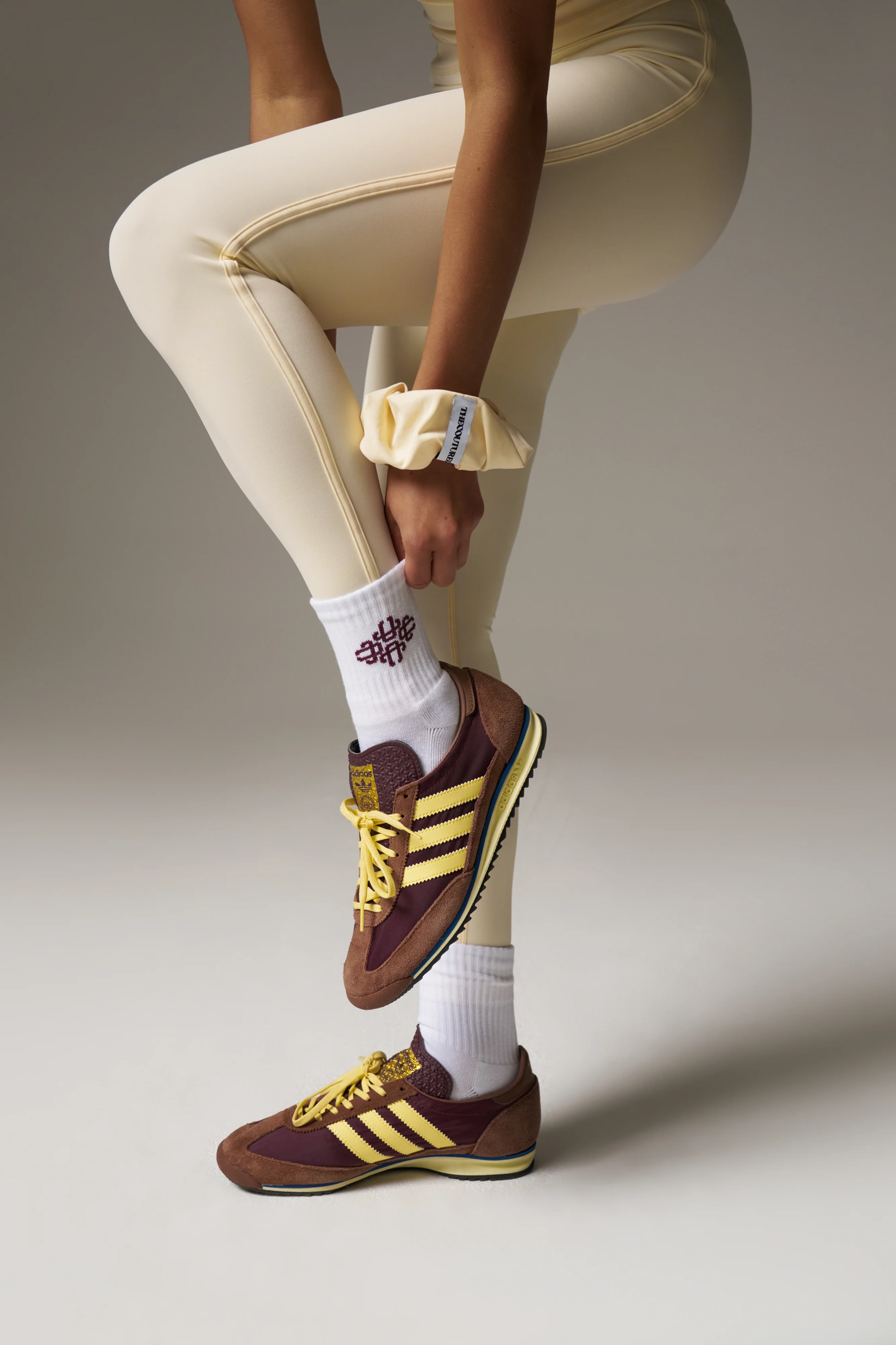 EMBLEM SPORT SOCK - BURGUNDY