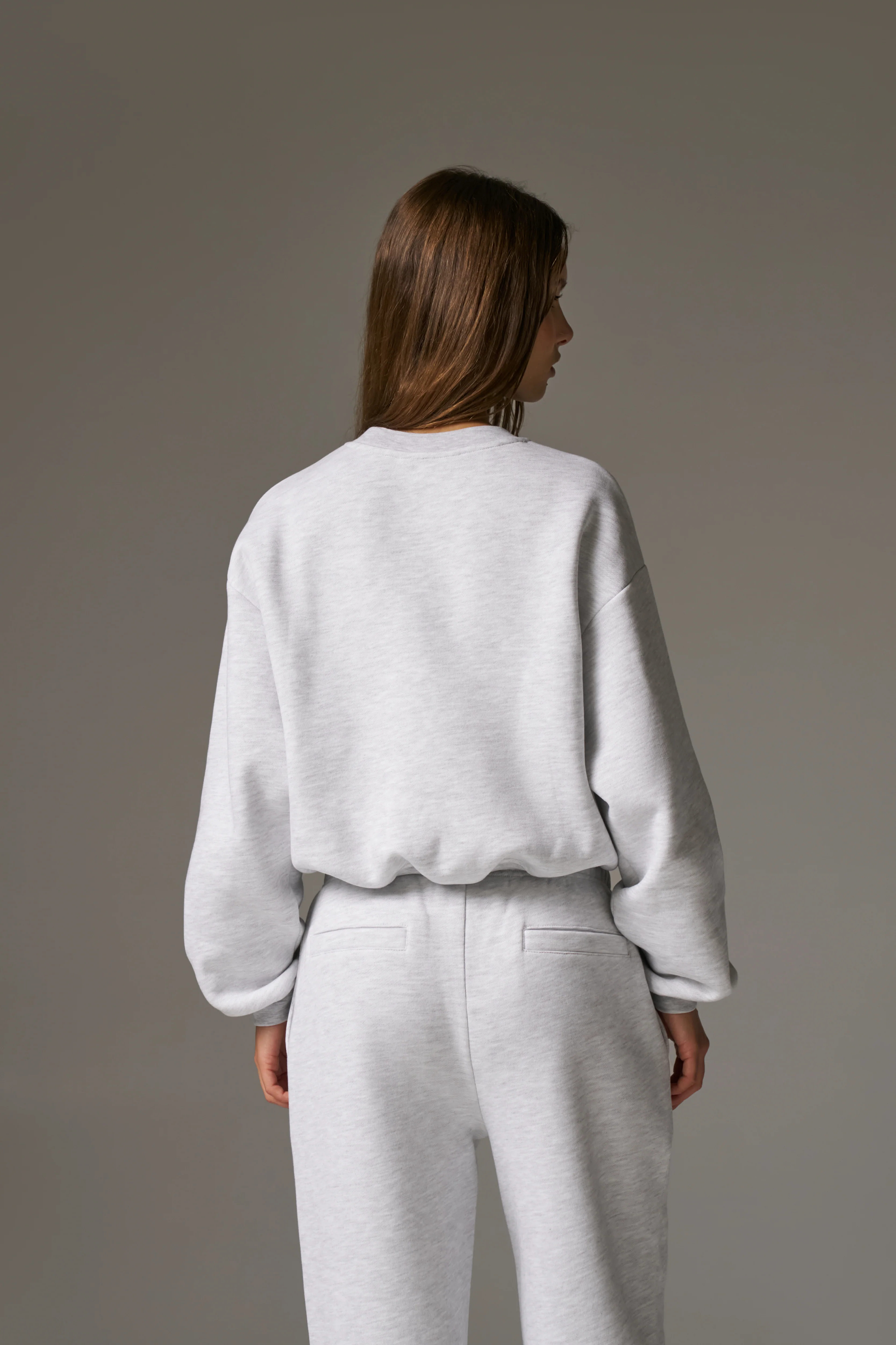 CTRE SWEATSHIRT - GREY MARL