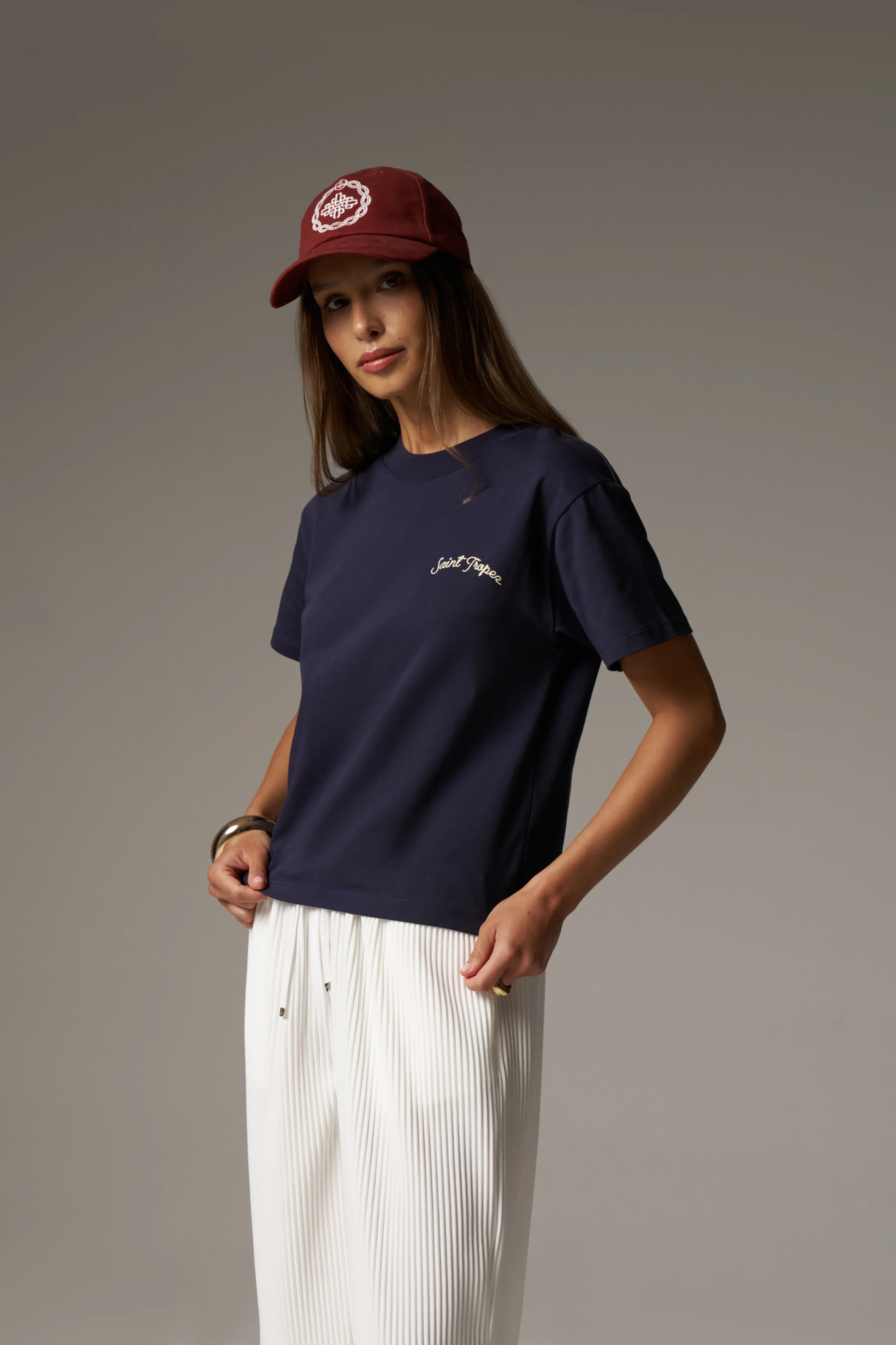 ST TROPEZ T-SHIRT - NAVY