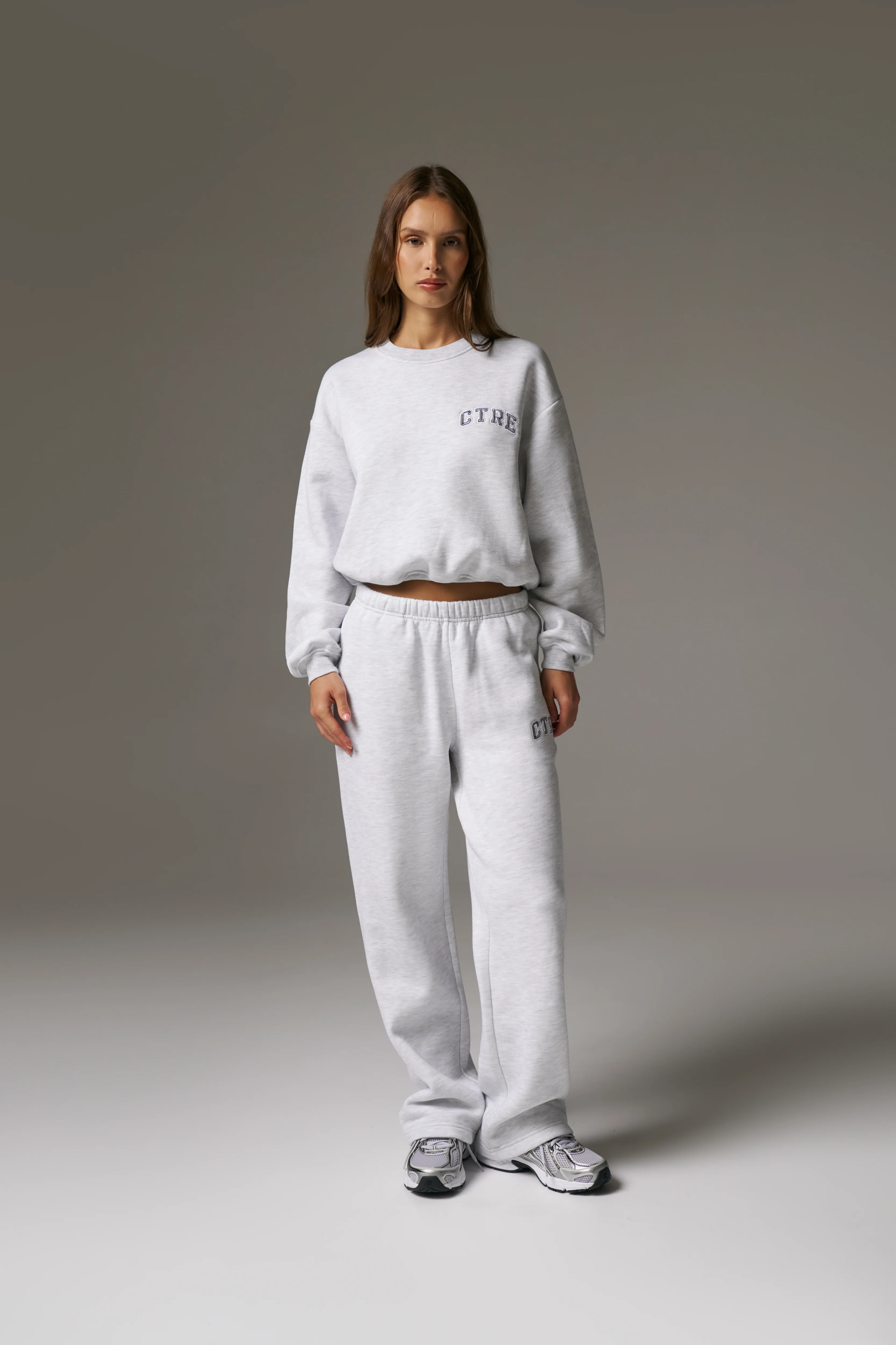 CTRE SWEATSHIRT - GREY MARL