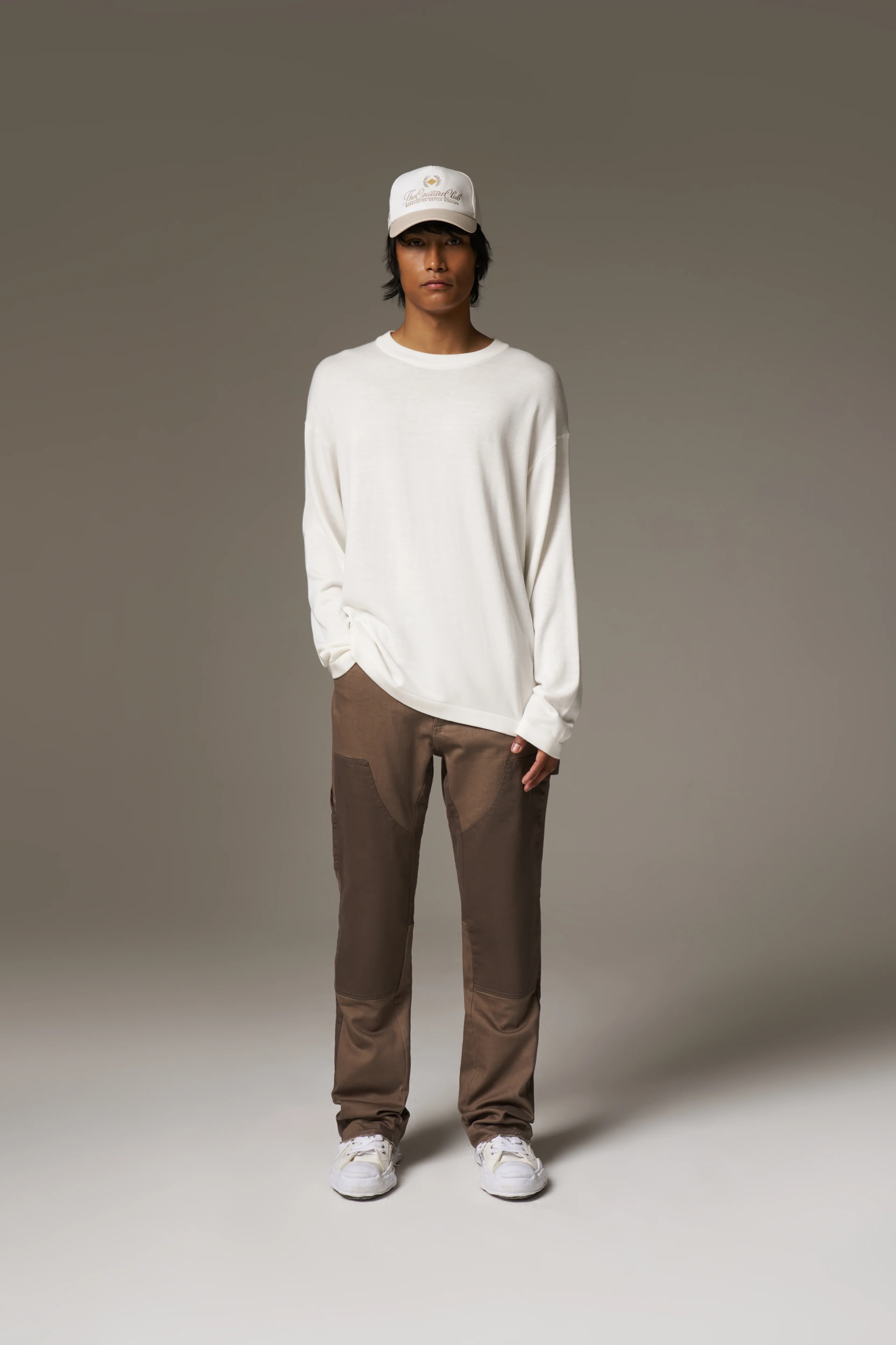CANVAS CARPENTER TROUSER - BROWN