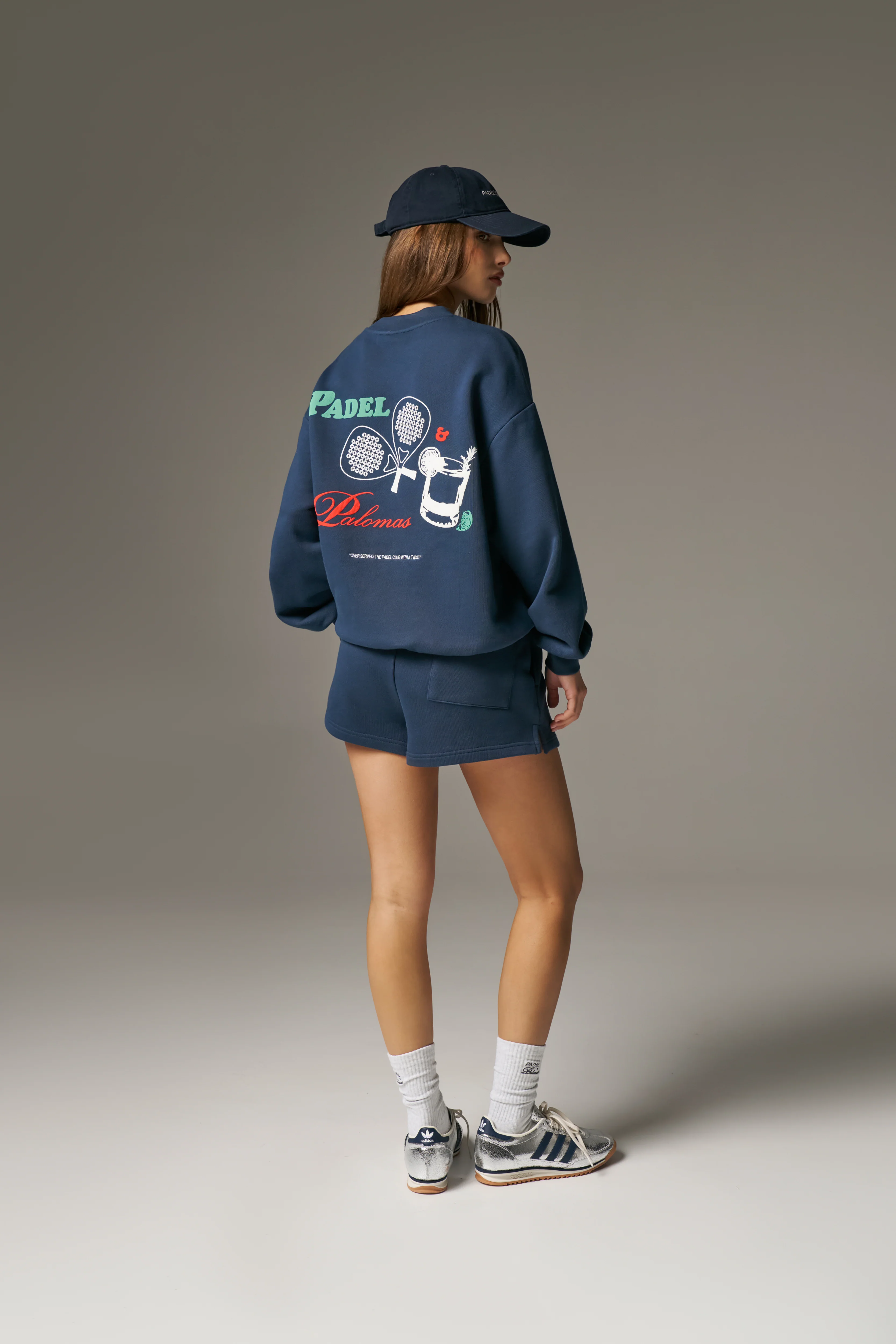 PADEL & PALOMAS SWEATSHIRT - NAVY