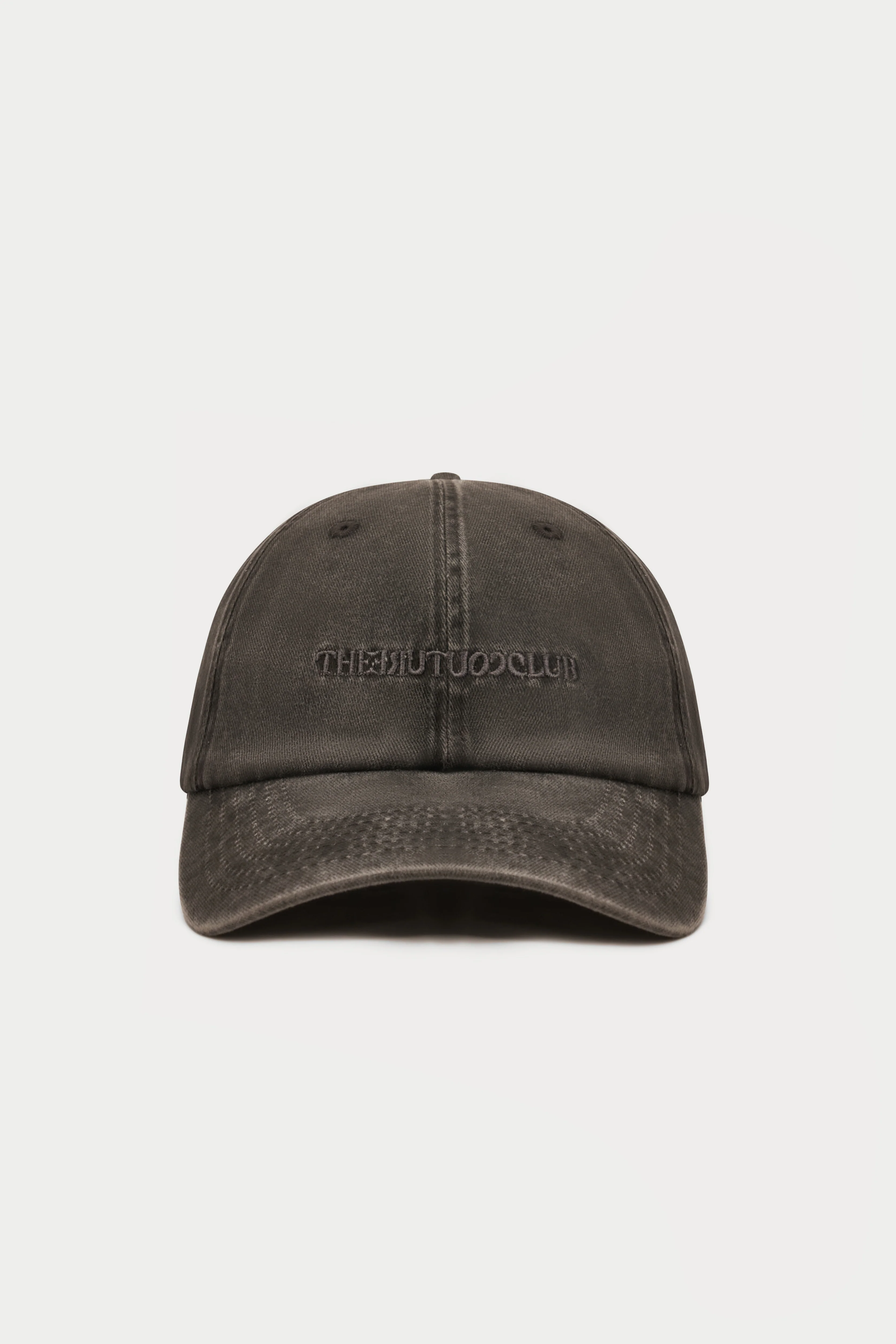 WASHED REVERSE COPYRIGHT CAP - WASHED BLACK
