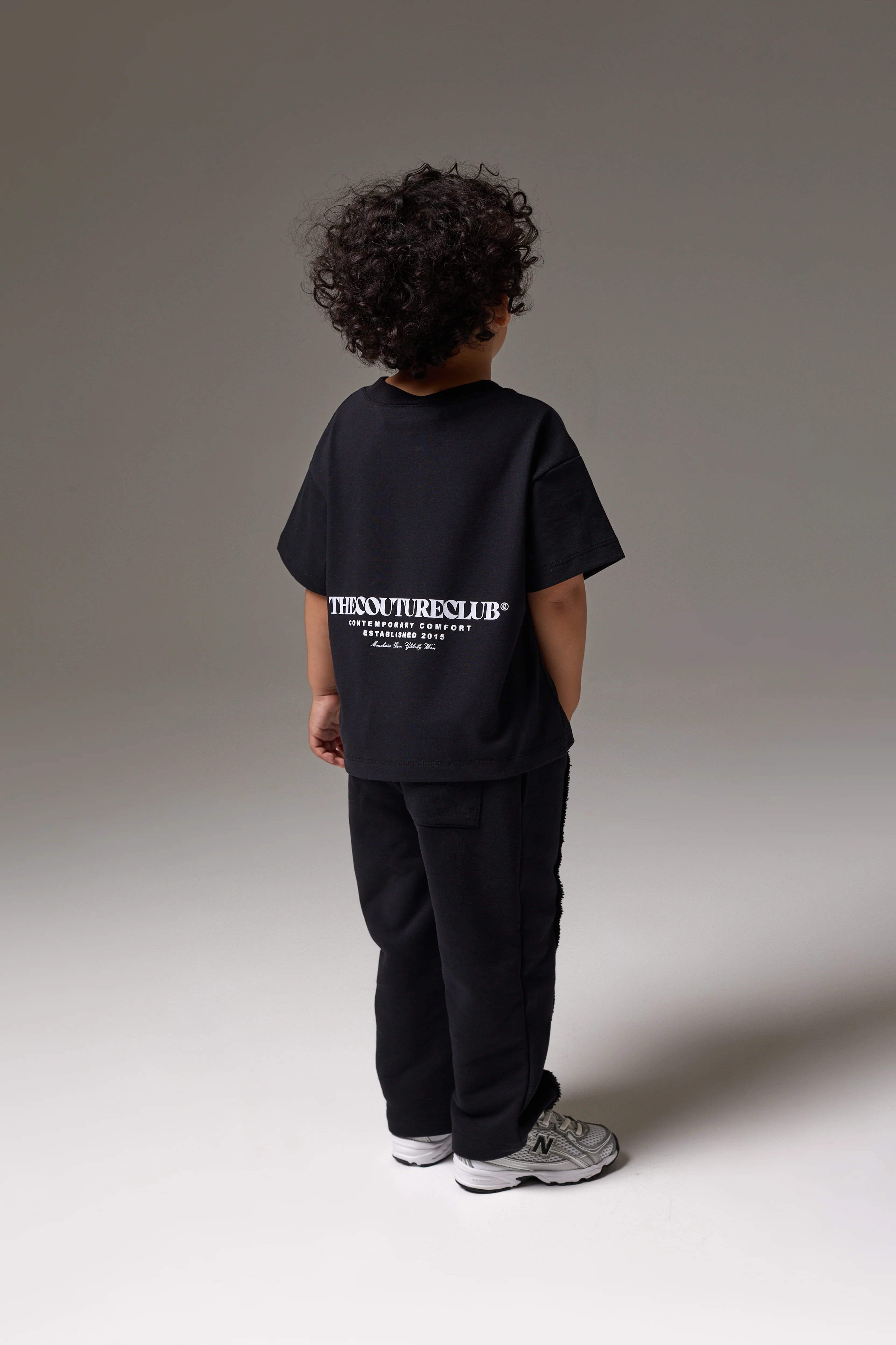 KIDS COPYRIGHT T-SHIRT - BLACK