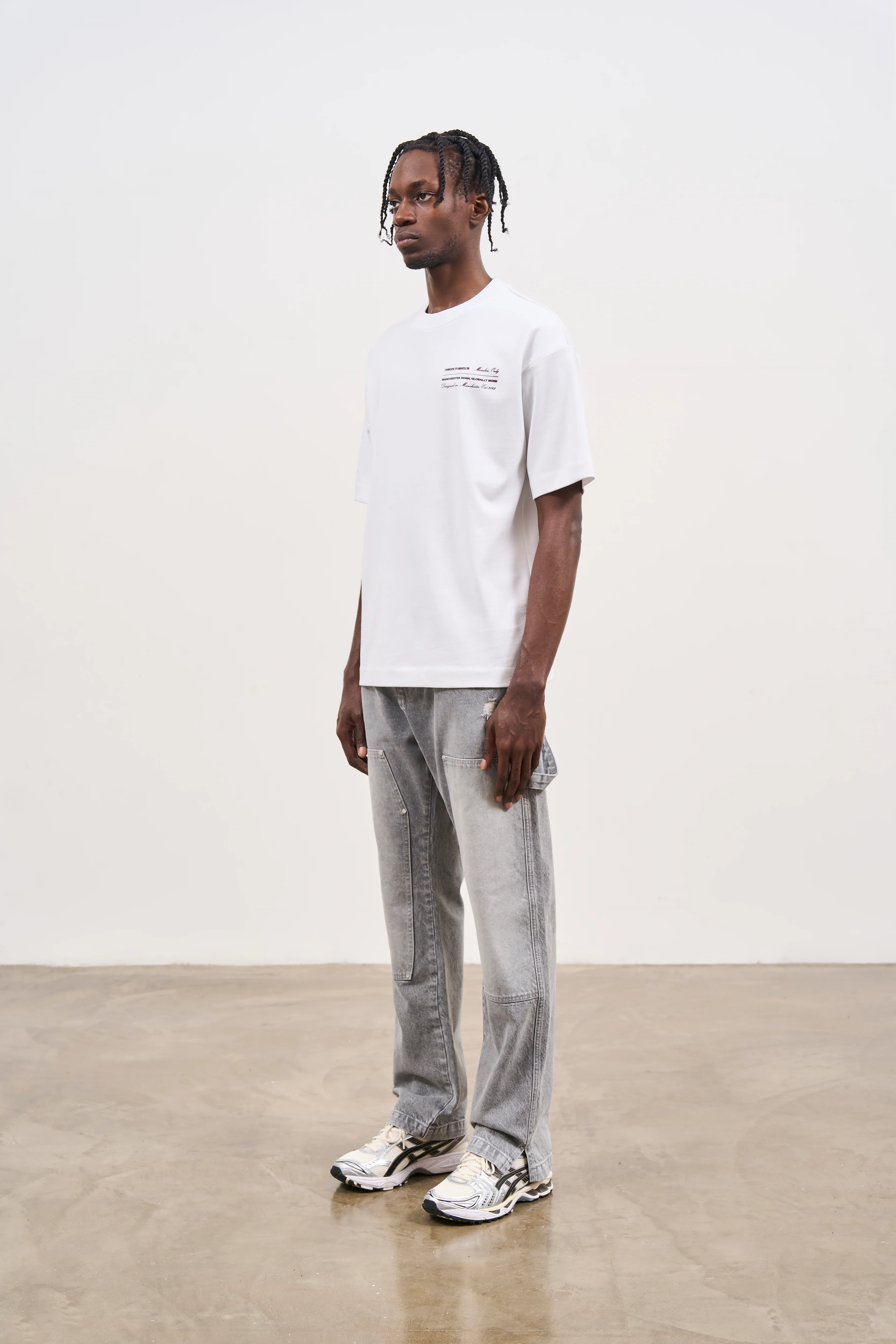 MISSION STATEMENT RELAXED T-SHIRT - WHITE