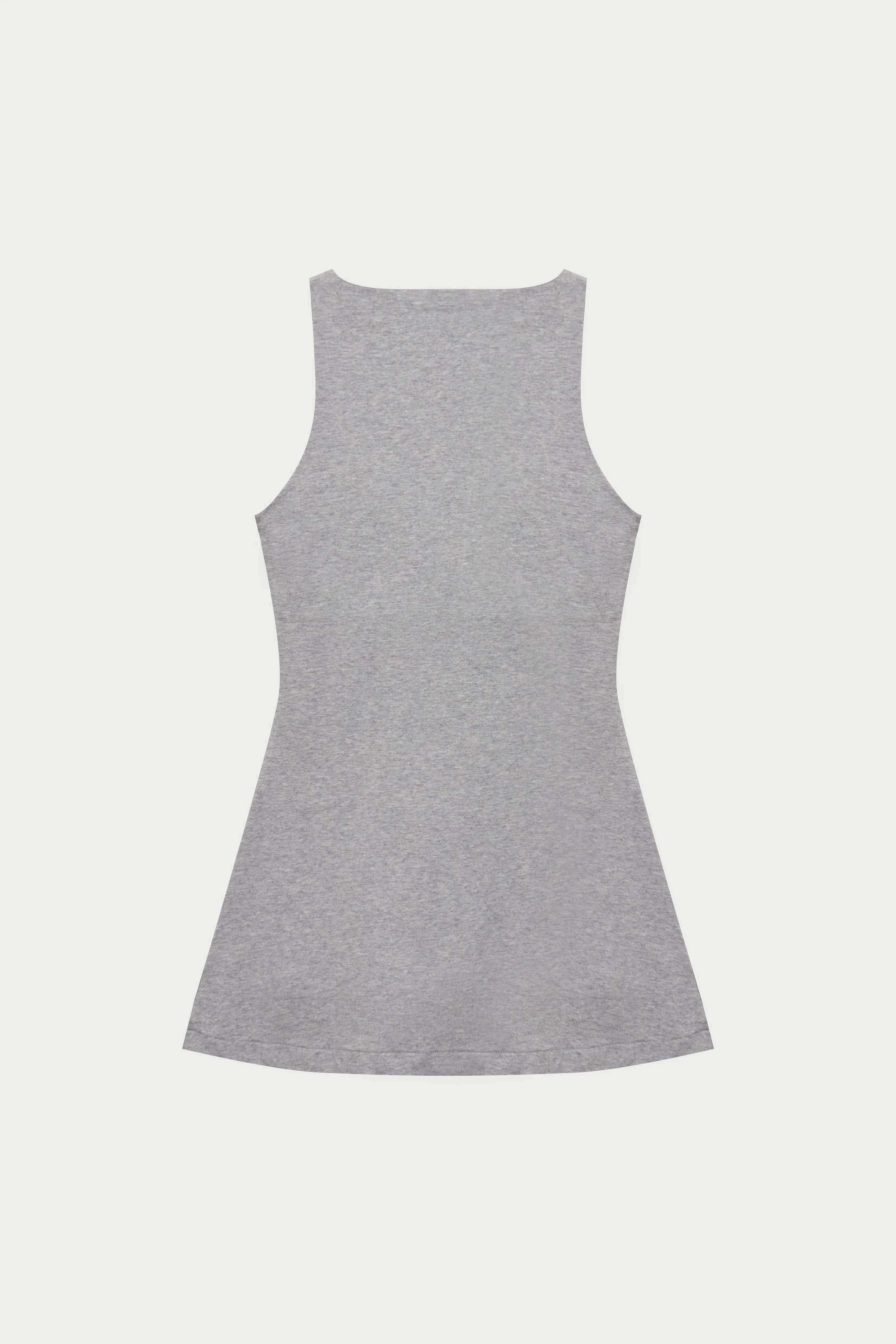 SOFT TOUCH SKORT DRESS - GREY MARL