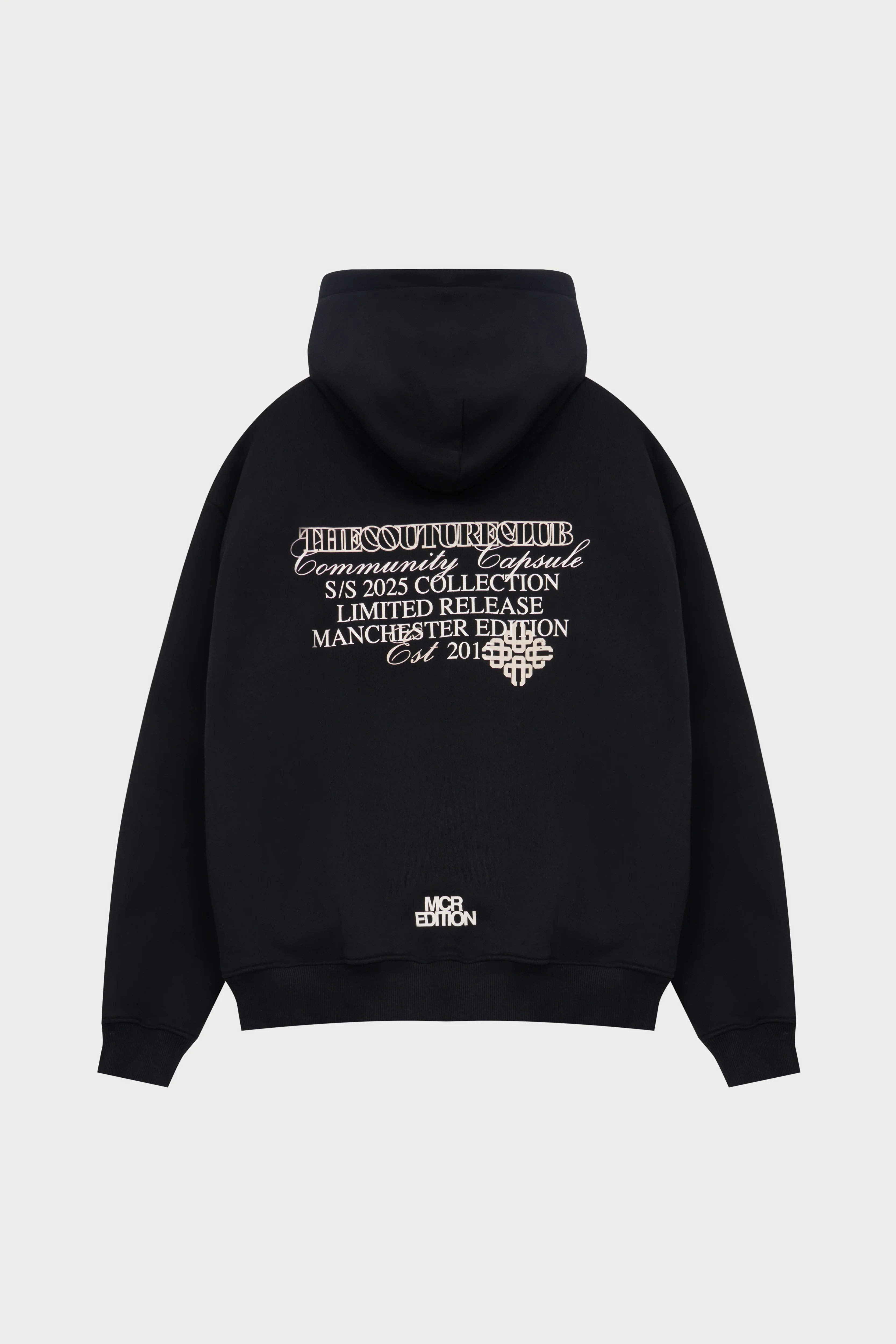 COMMUNITY CAPSULE HOODIE - BLACK