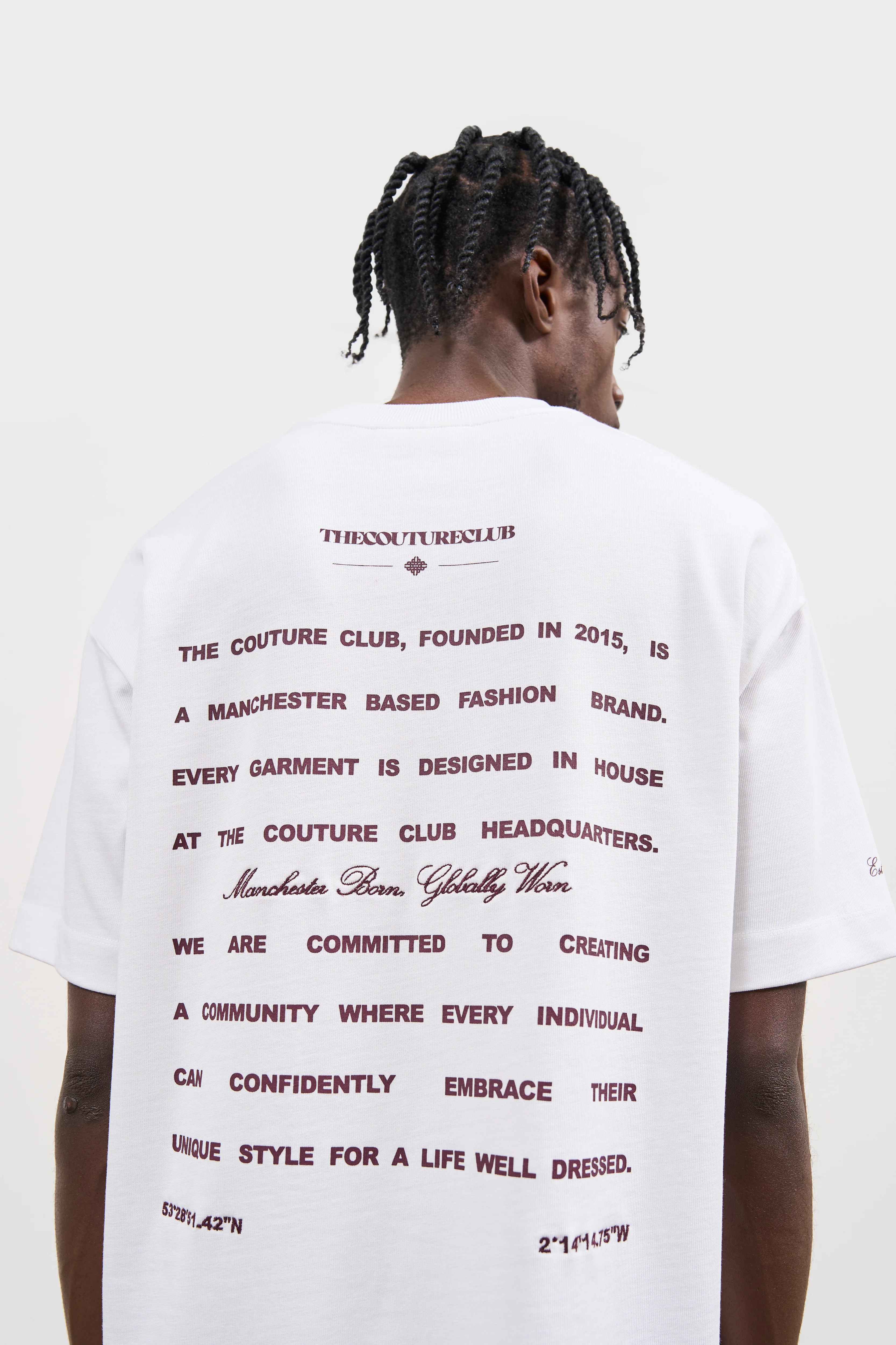 MISSION STATEMENT RELAXED T-SHIRT - WHITE