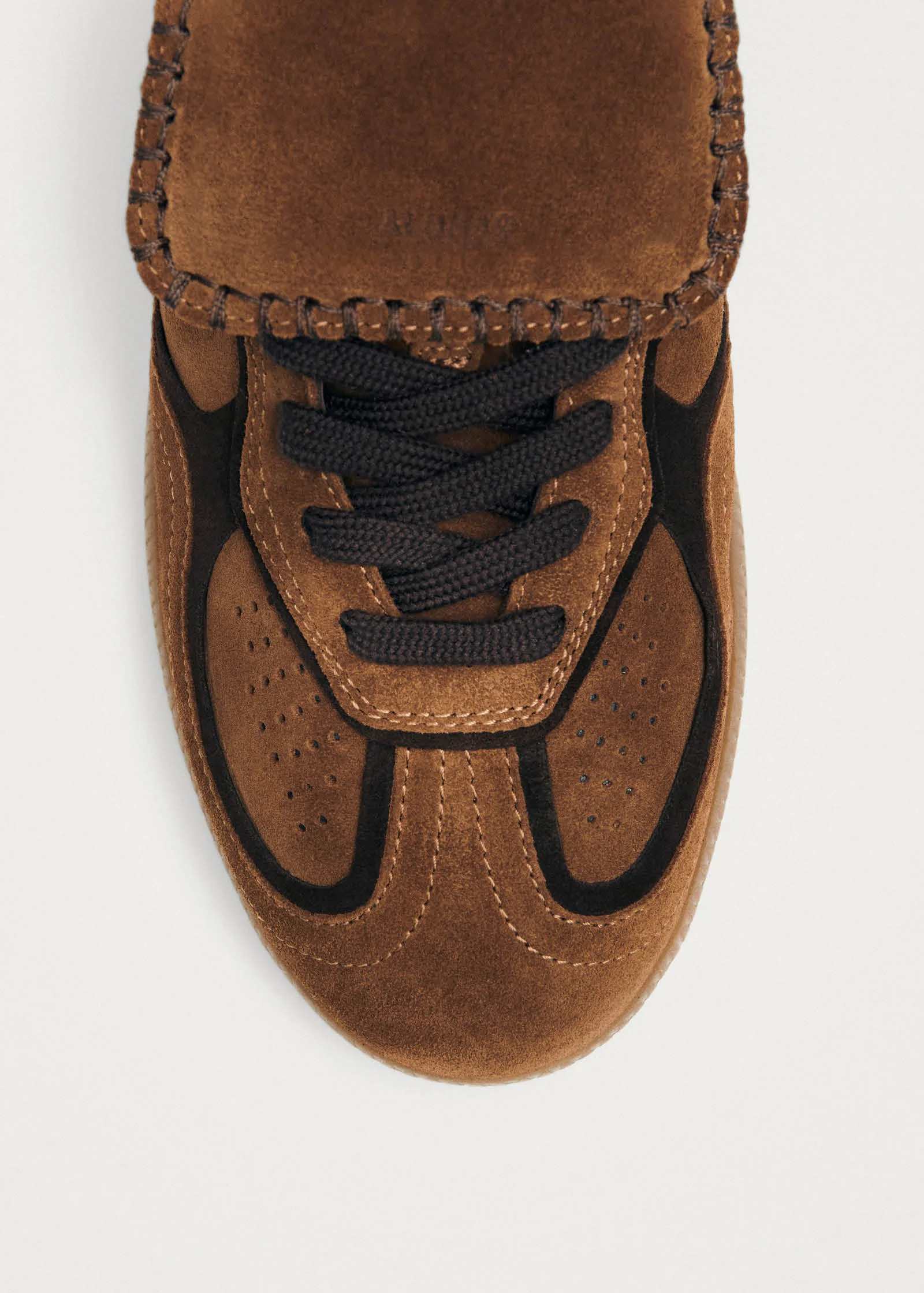 Tb.490 Club Suede Brown Leather Sneakers