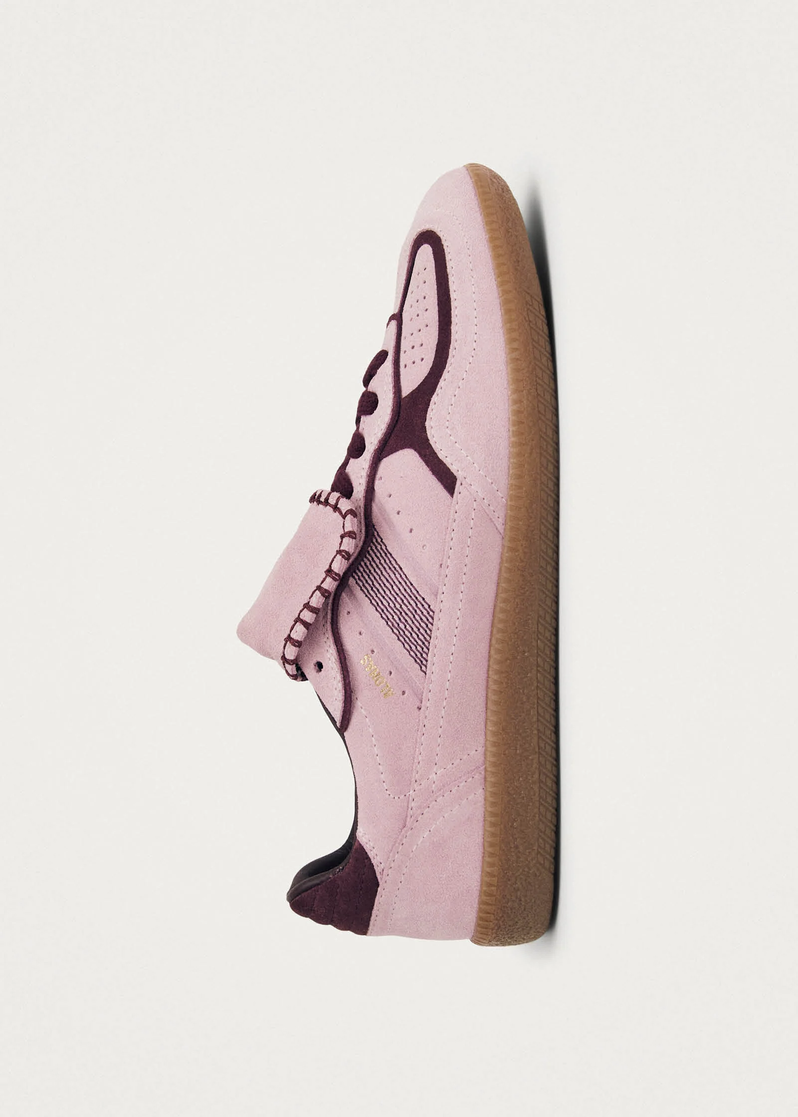 Tb.490 Club Suede Pink Leather Sneakers