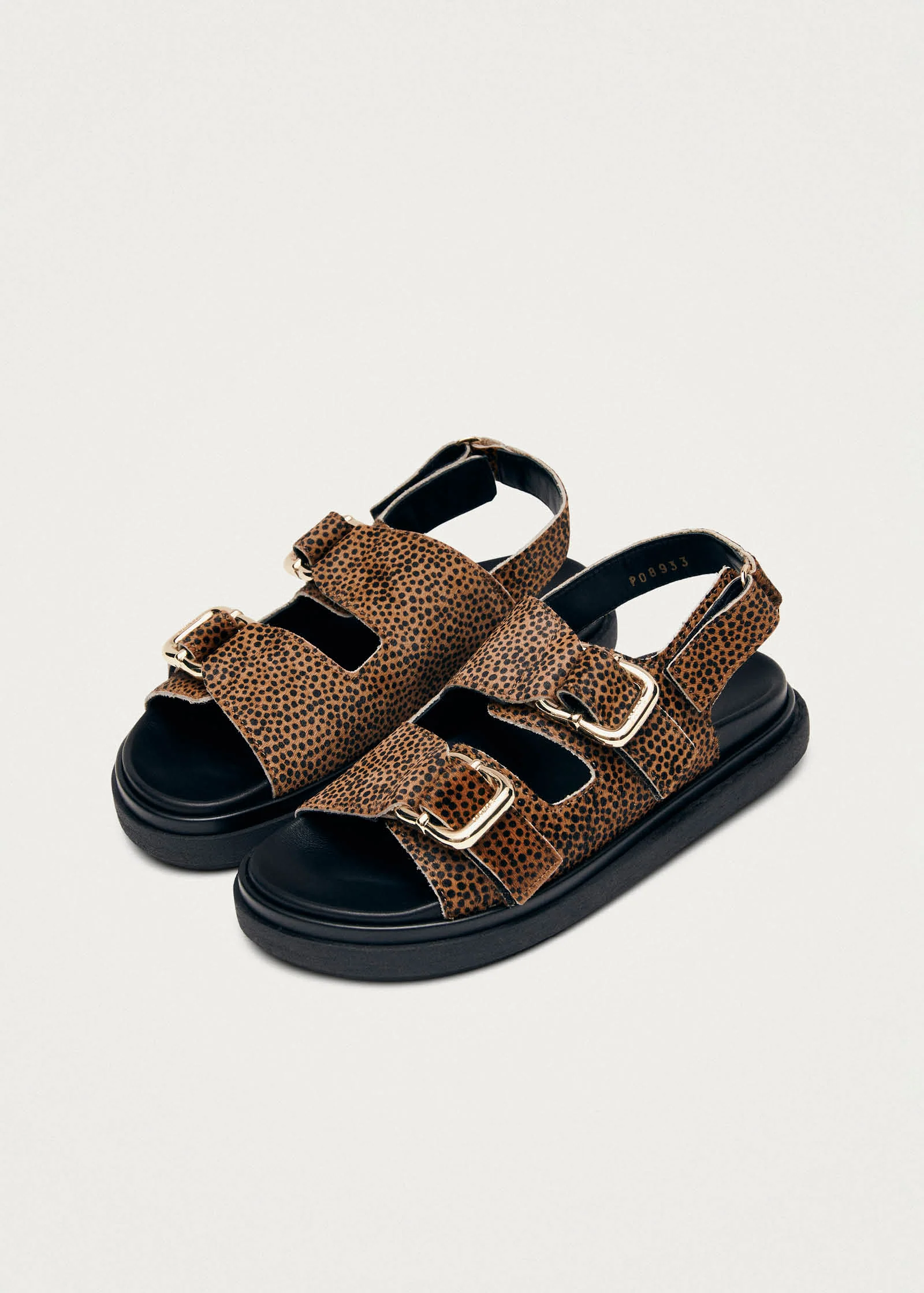 Harper Soft Tan Leather Sandals