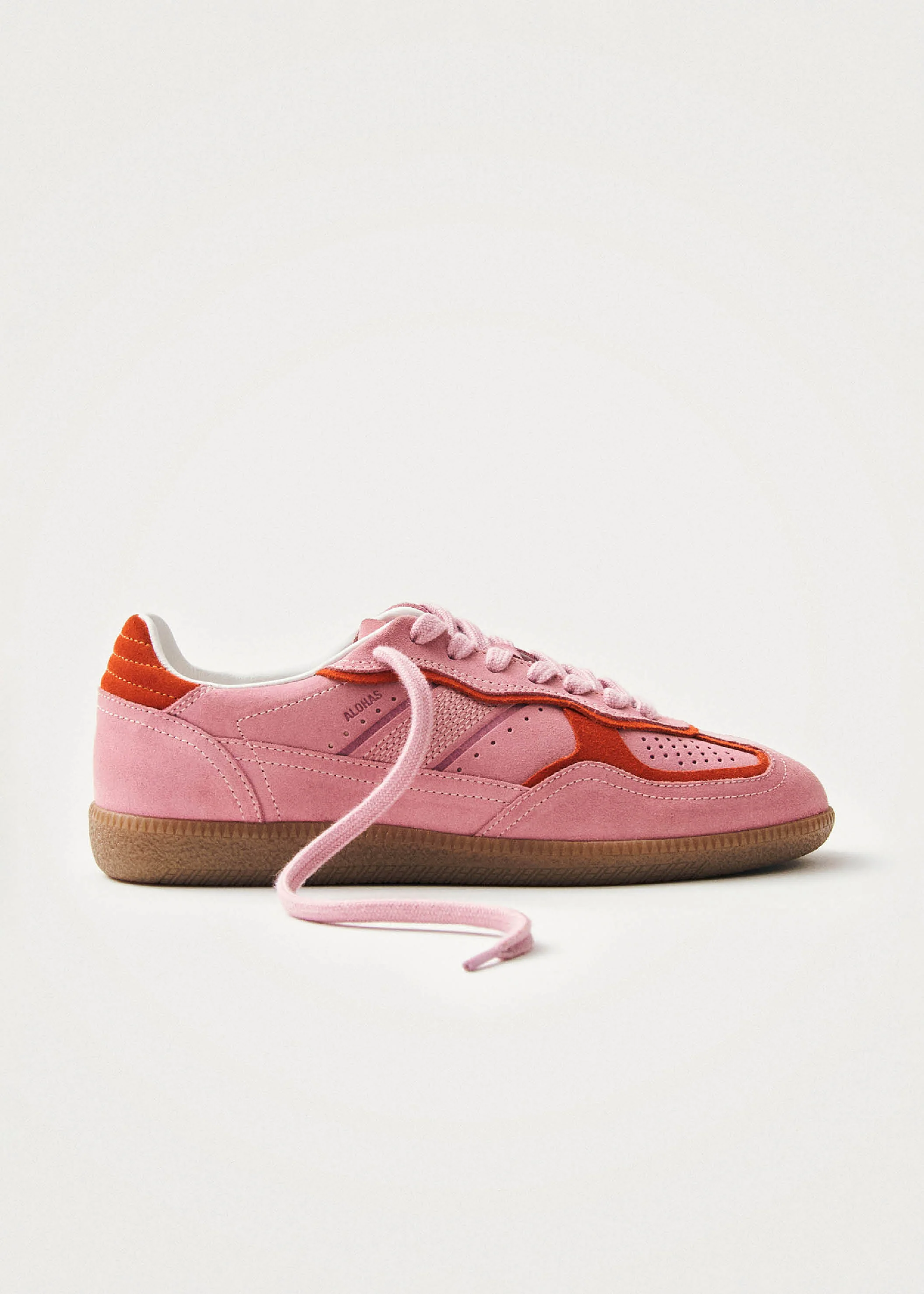 Tb.490 Rife Sea Pink Leather Sneakers