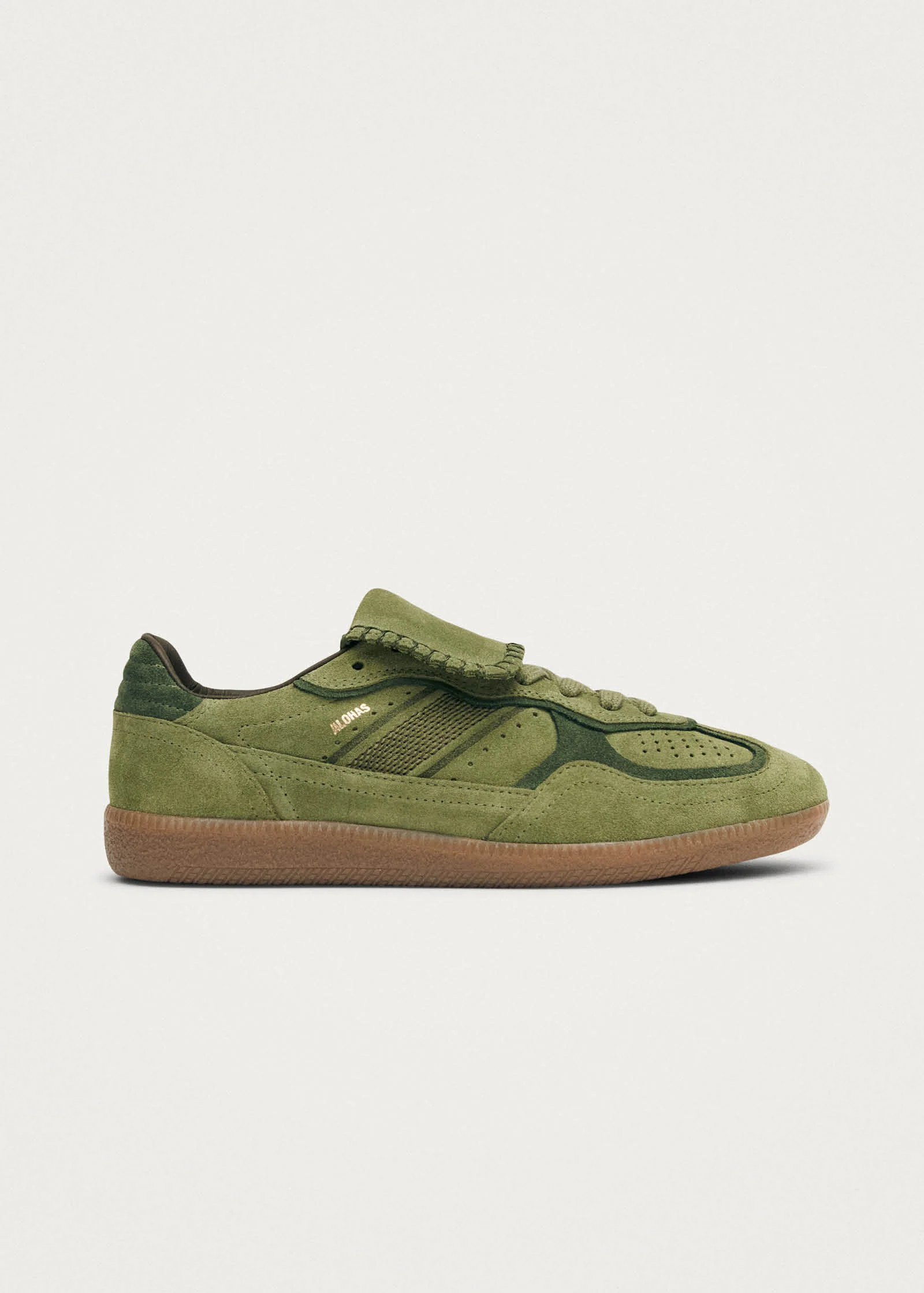 Tb.490 Club Suede Green Leather Sneakers