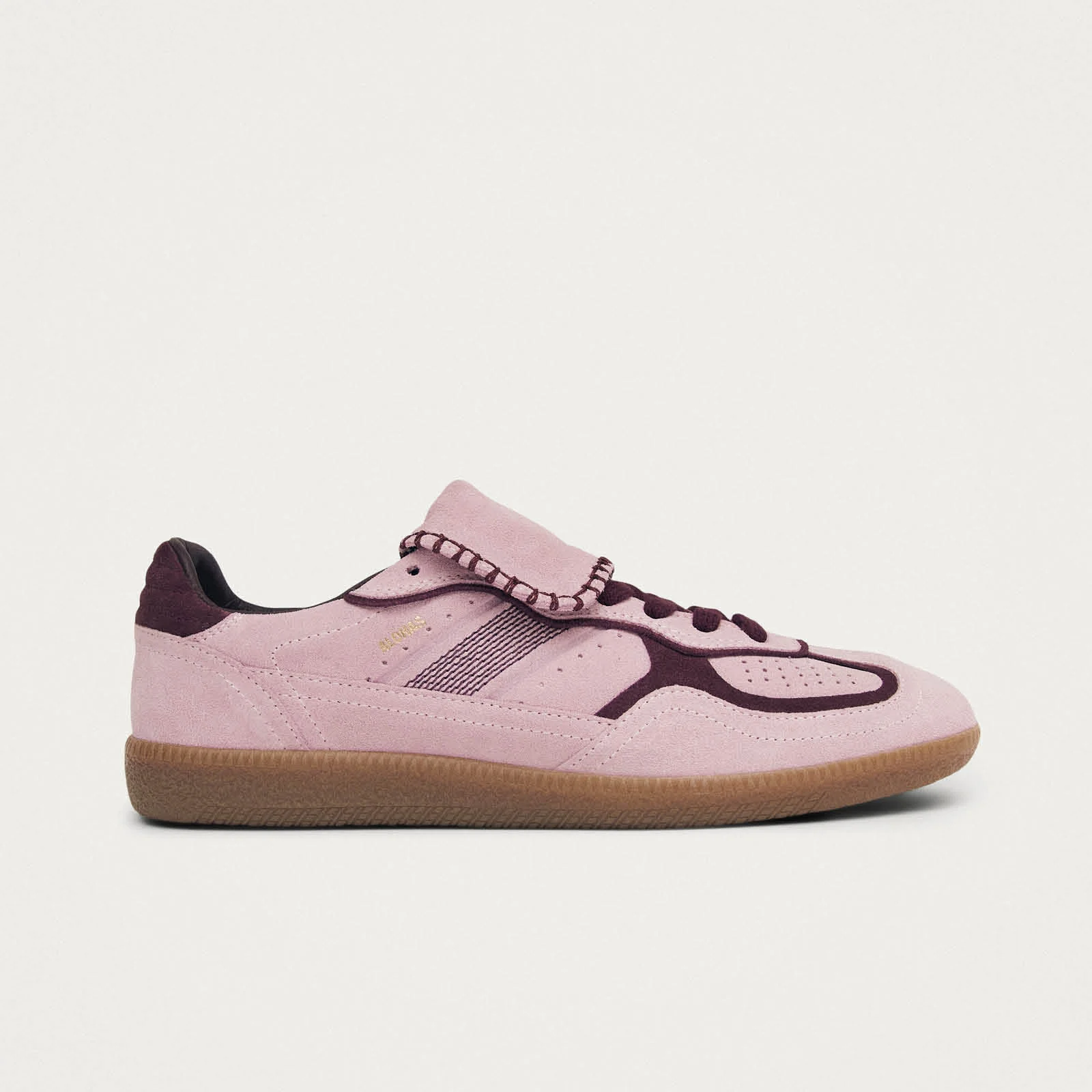 Tb.490 Club Suede Pink Leather Sneakers