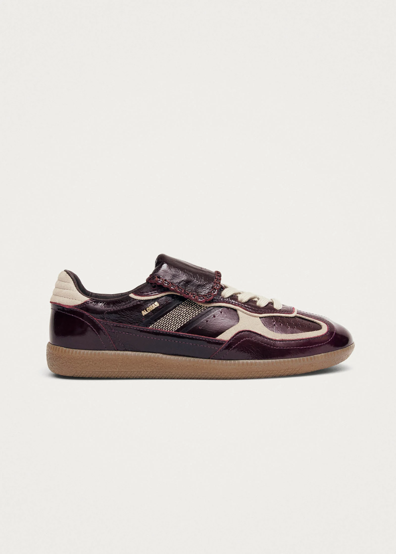 Tb.490 Club Deep Burgundy Patent Leather Sneakers