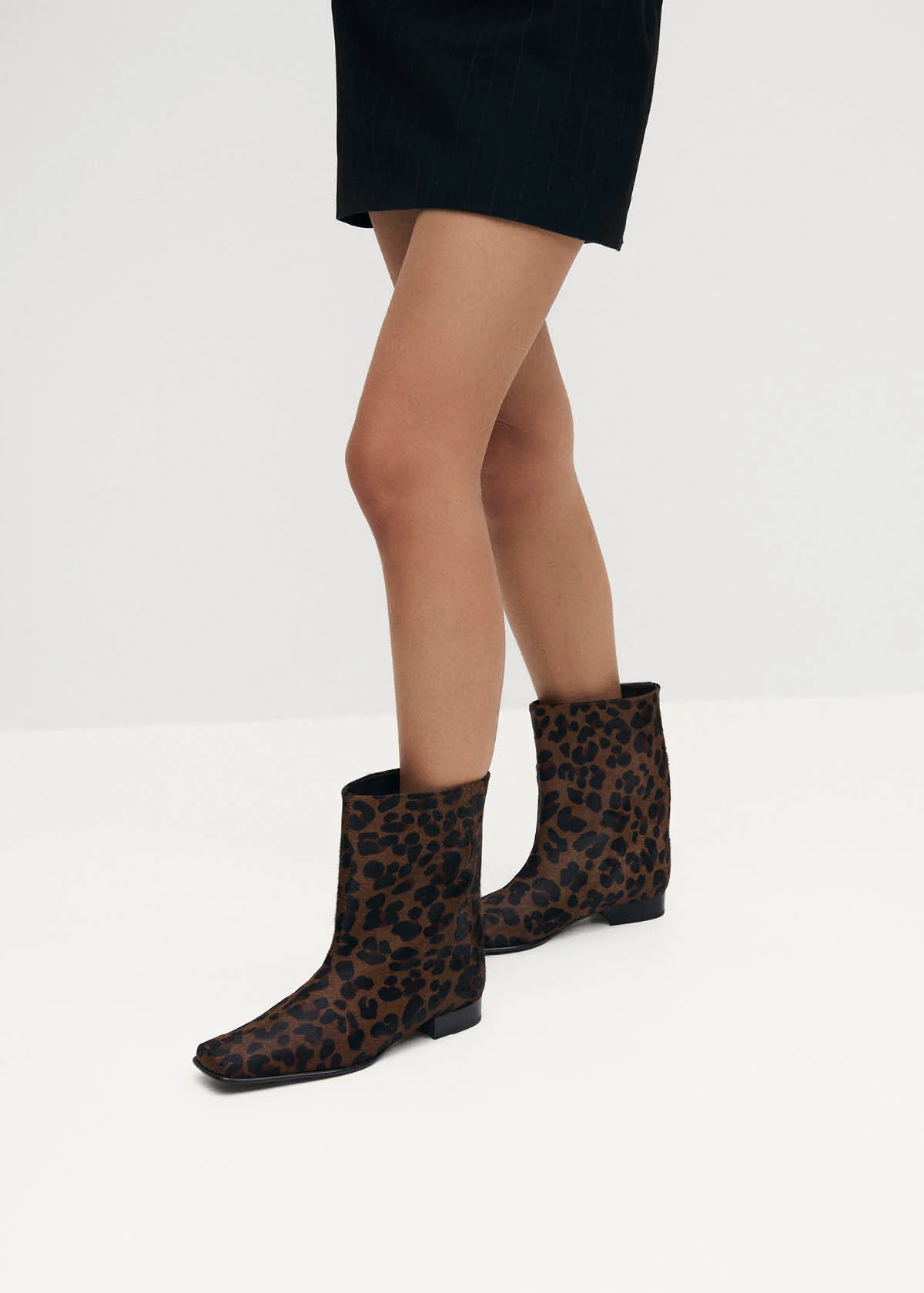 Quinn Soft Deep Brown Leather Ankle Boots