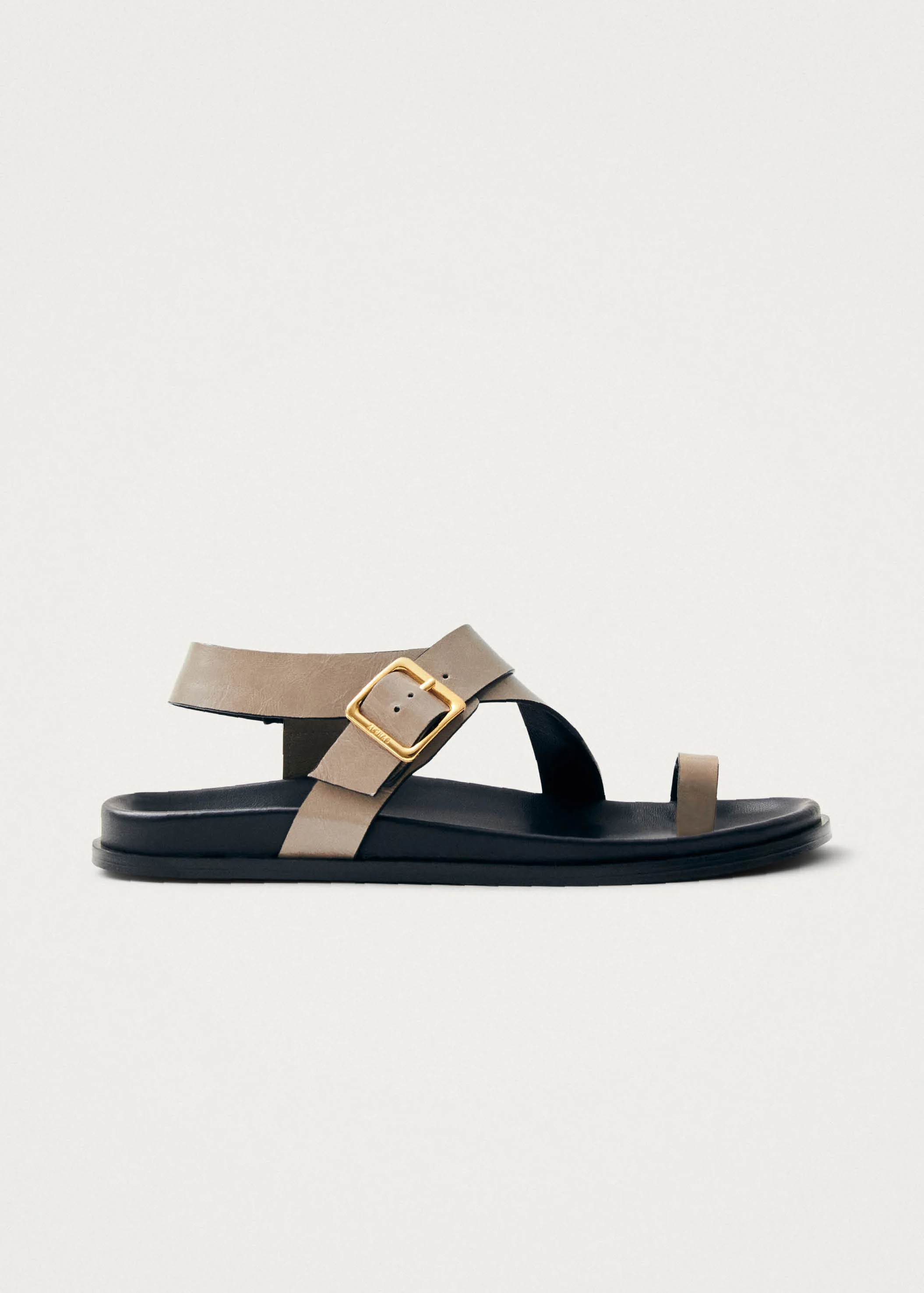 Siren Onix Stone Beige Leather Sandals