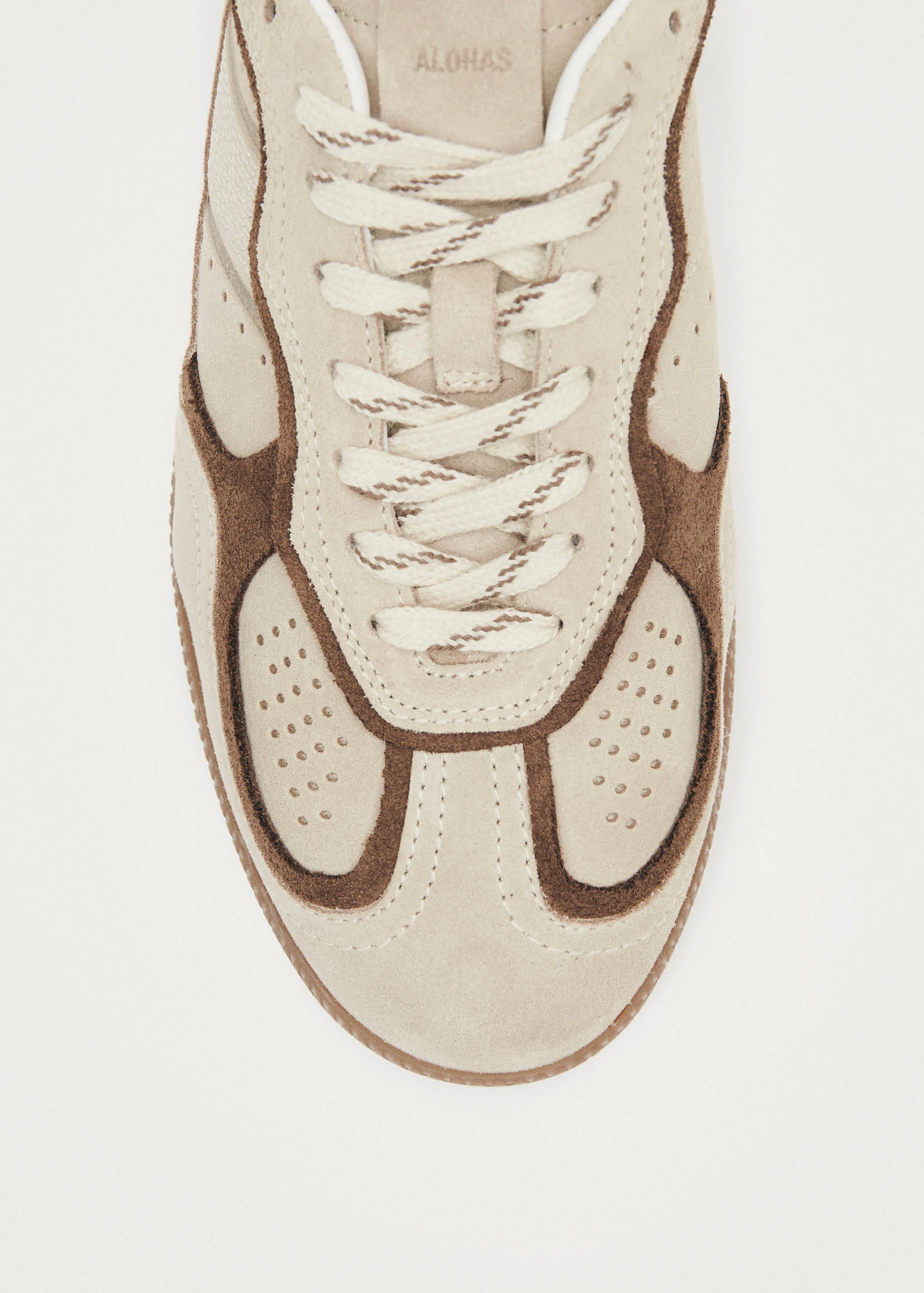 Tb.490 Mule Cream Leather Sneakers