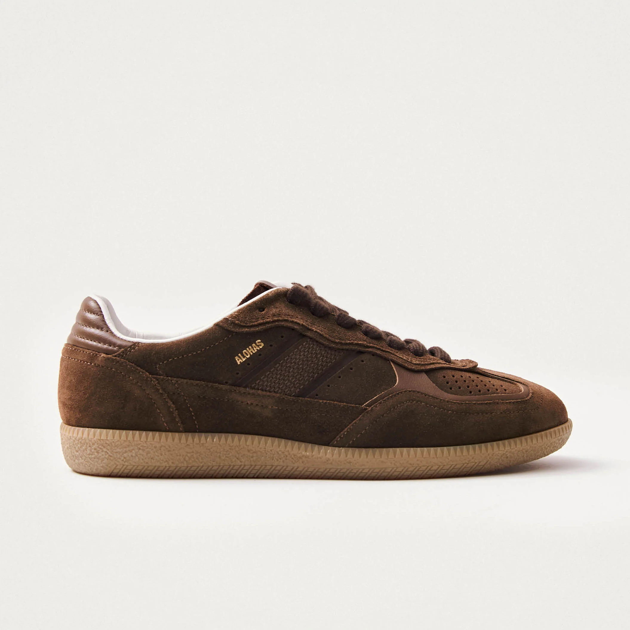 Tb.490 Rife Chocolate Brown Leather Sneakers