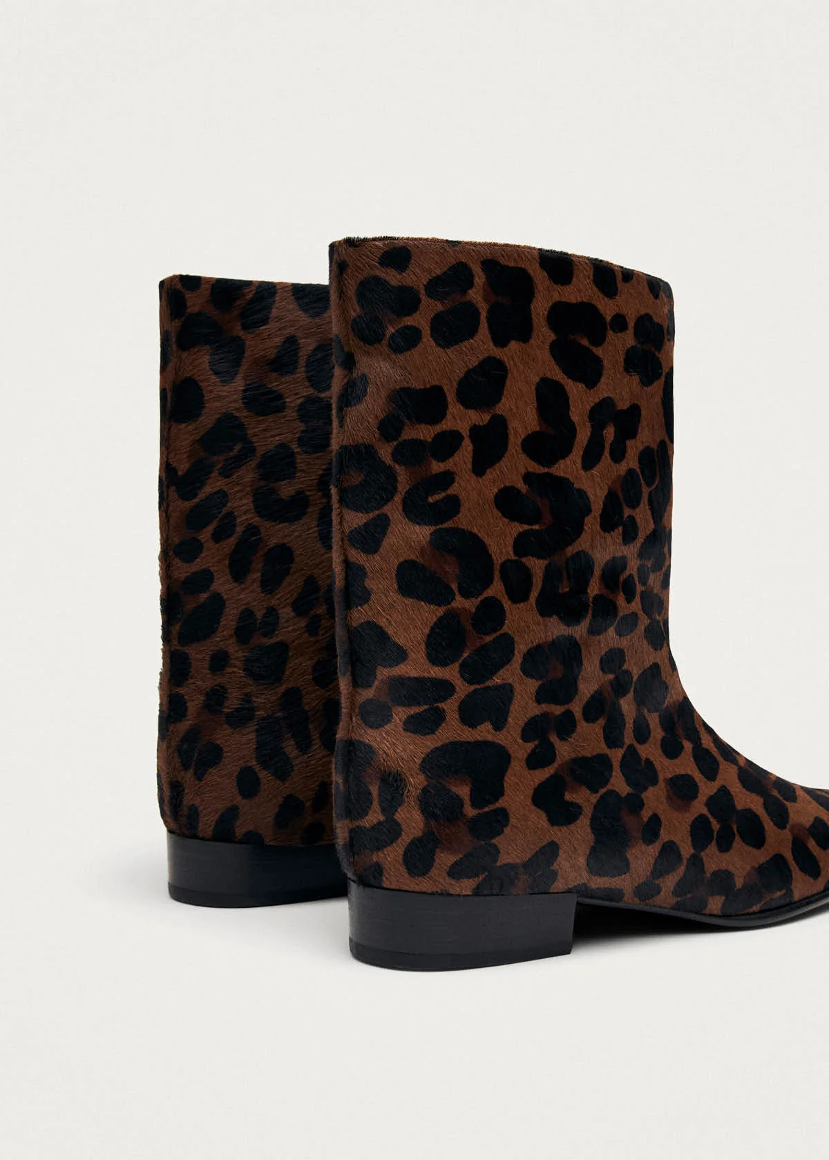 Quinn Soft Deep Brown Leather Ankle Boots