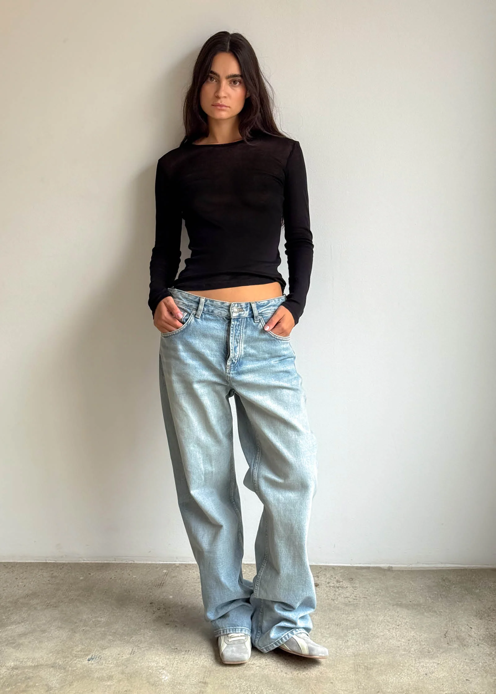 Tb.110 Suede Grey Leather Sneakers