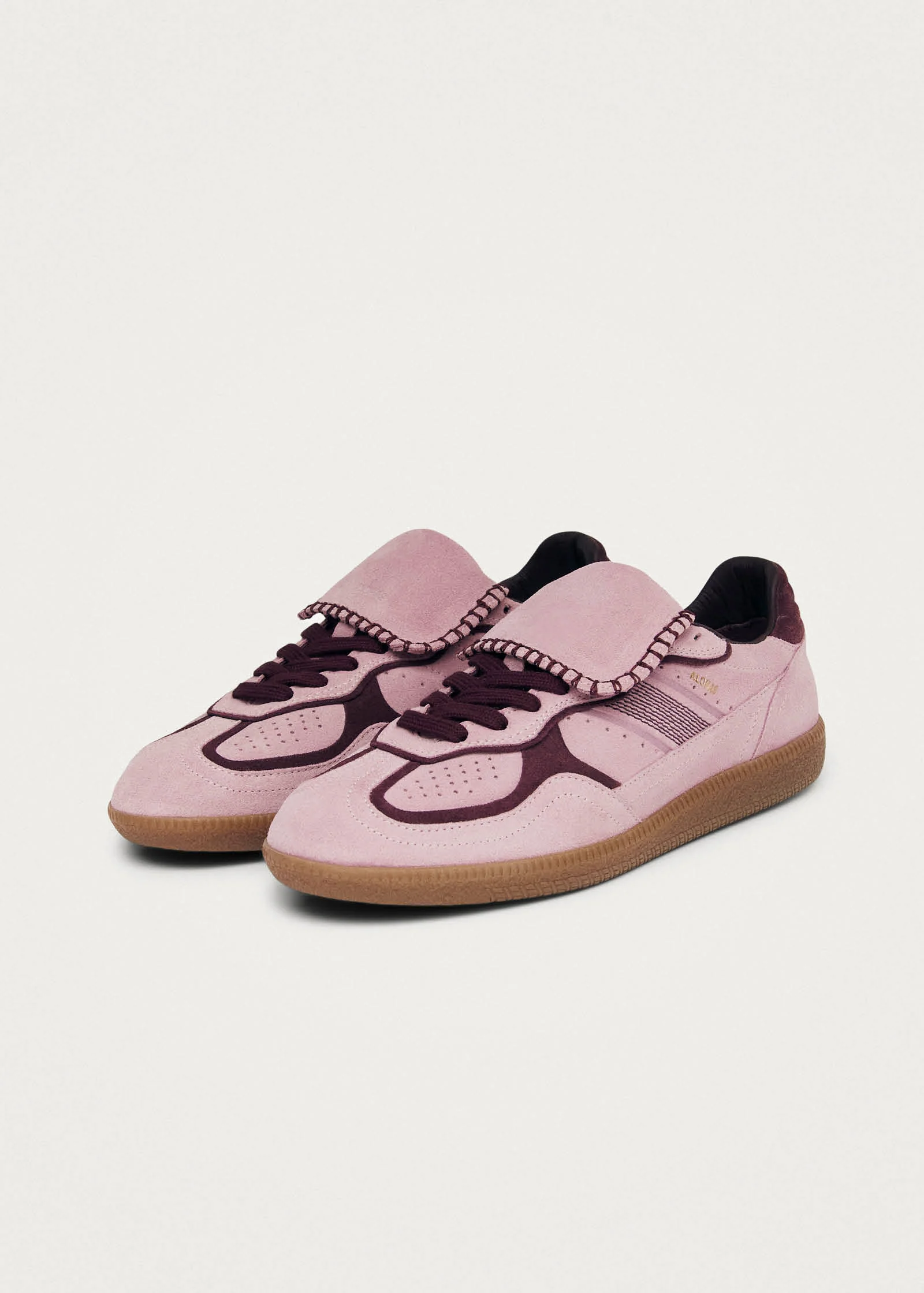 Tb.490 Club Suede Pink Leather Sneakers