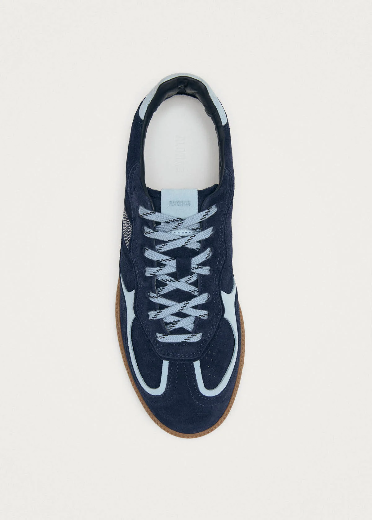 Tb.490 Rife Blue Tones Leather Sneakers