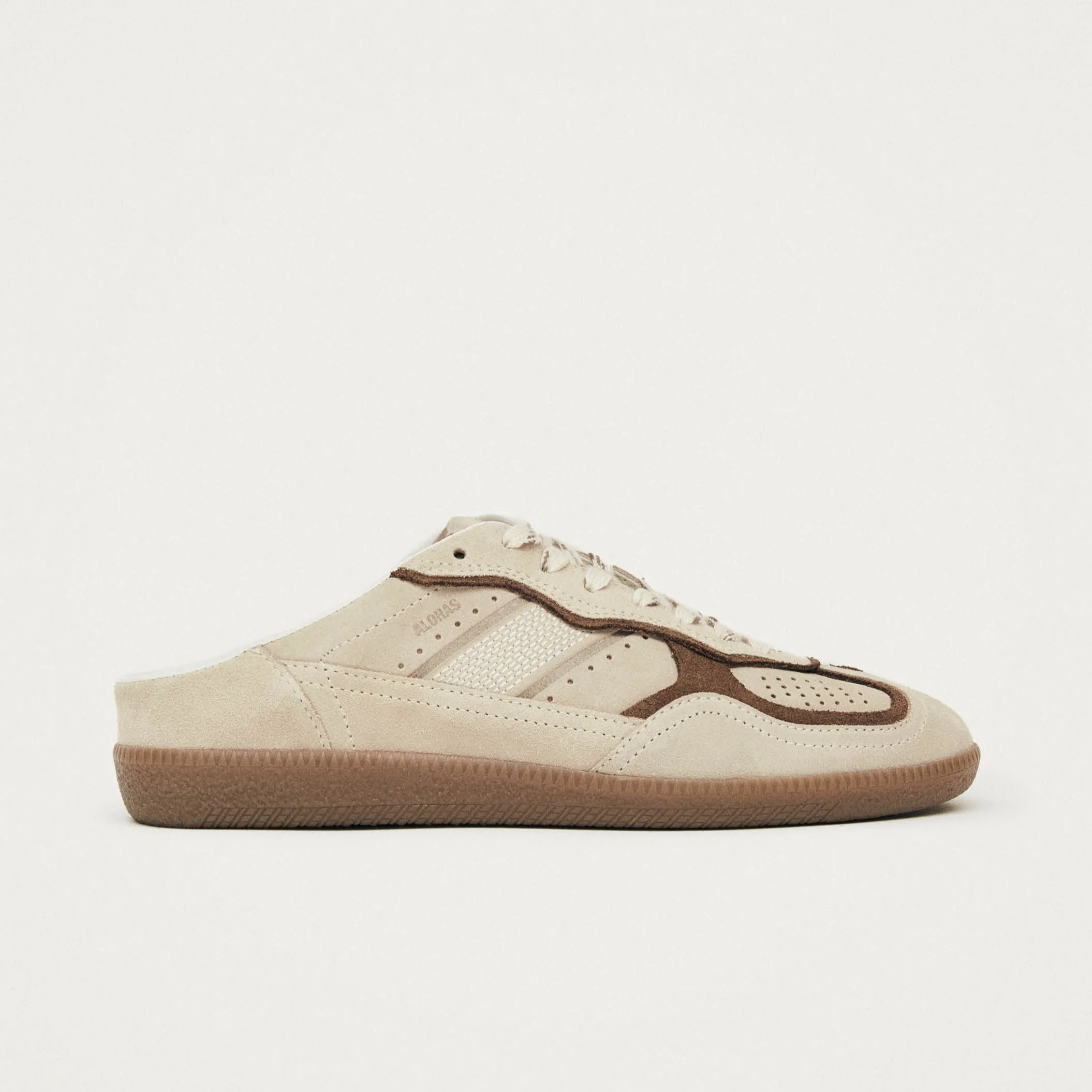 Tb.490 Mule Cream Leather Sneakers