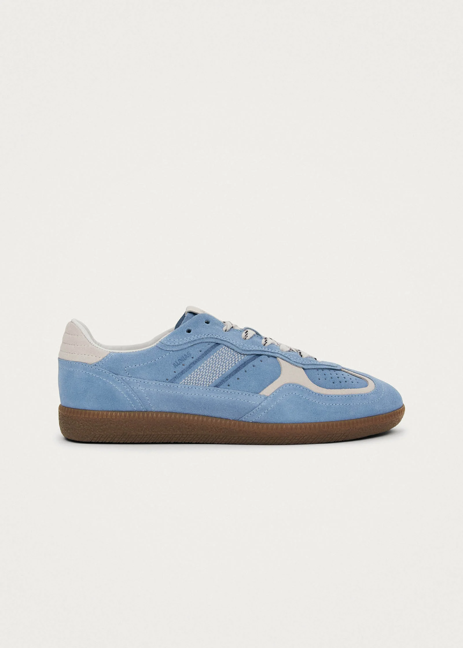 Tb.490 Rife Cornflower Blue Cream Leather Sneakers