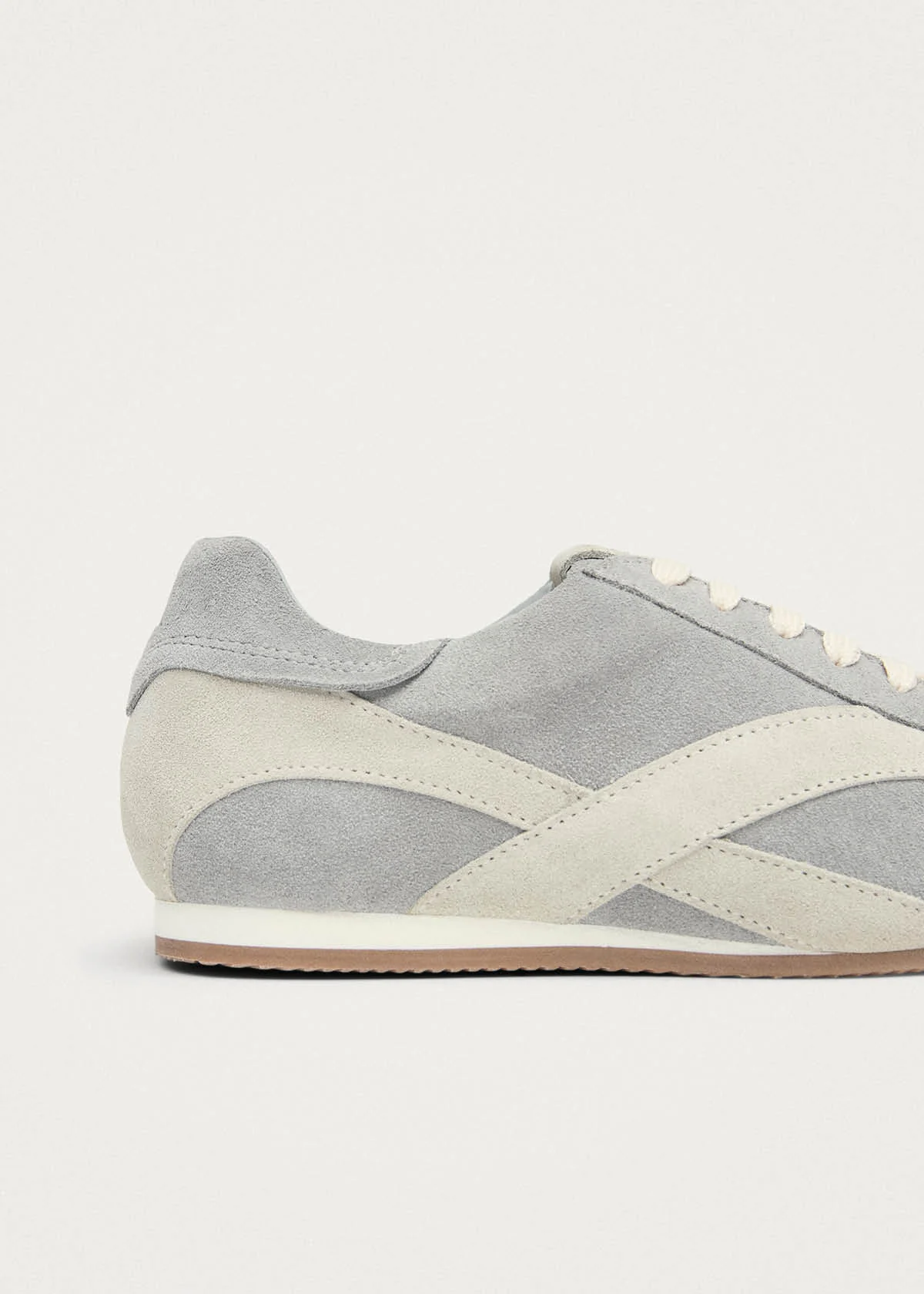 Tb.110 Suede Grey Leather Sneakers