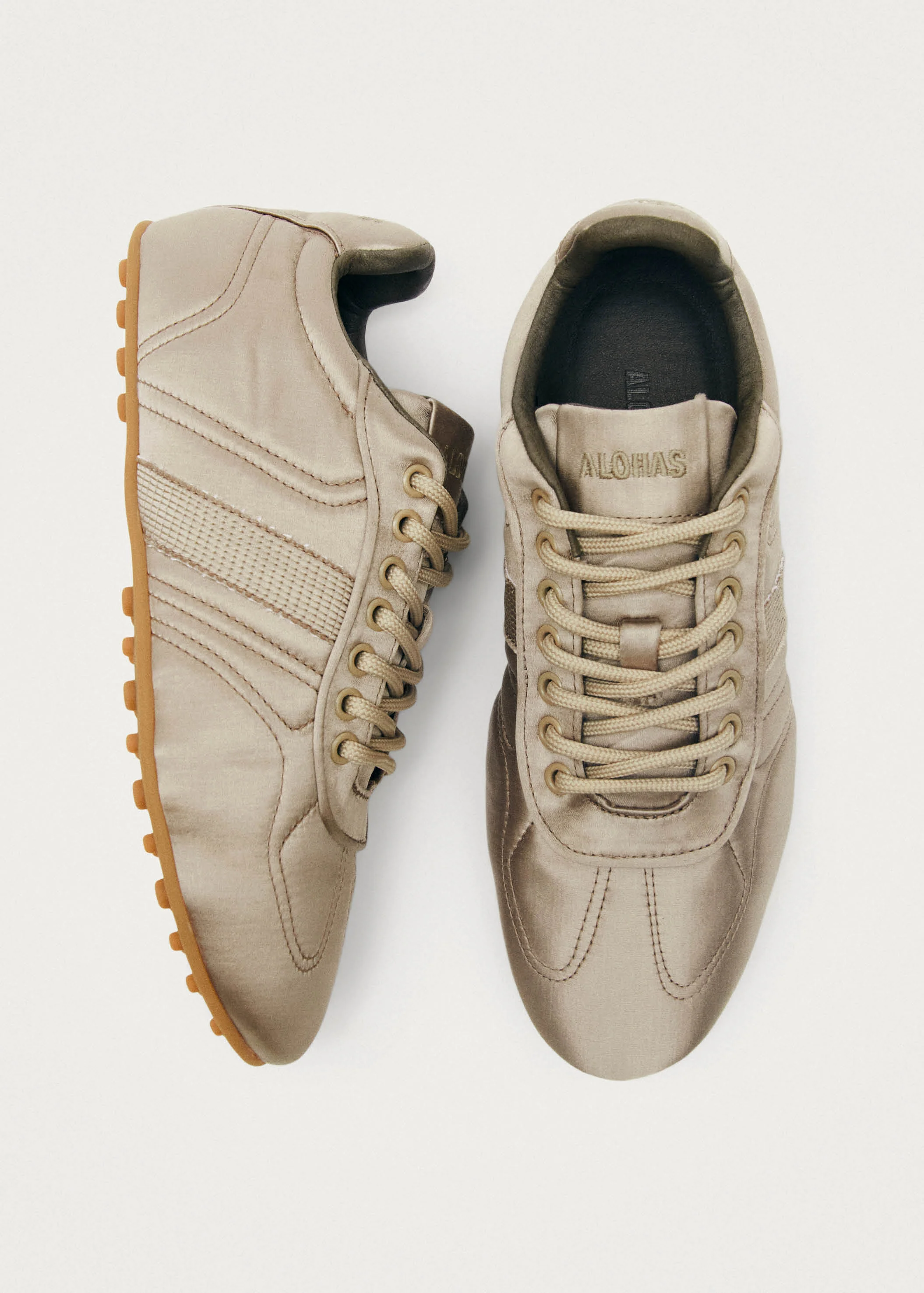 Tb.69 Rife Sheen Taupe Vegan Sneakers