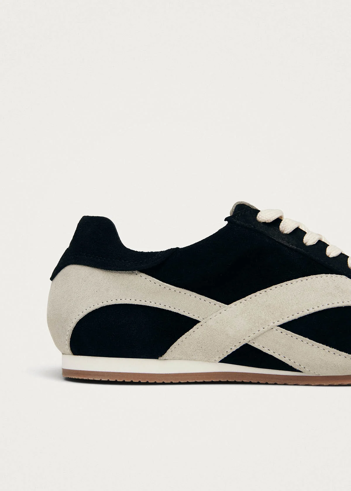 Tb.110 Suede Black Leather Sneakers