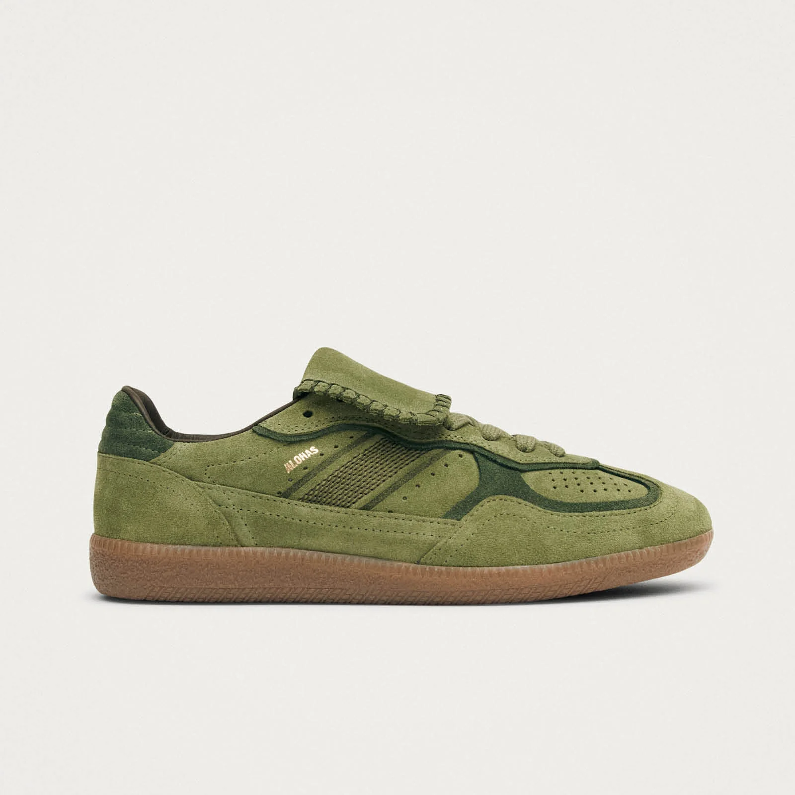 Tb.490 Club Suede Green Leather Sneakers